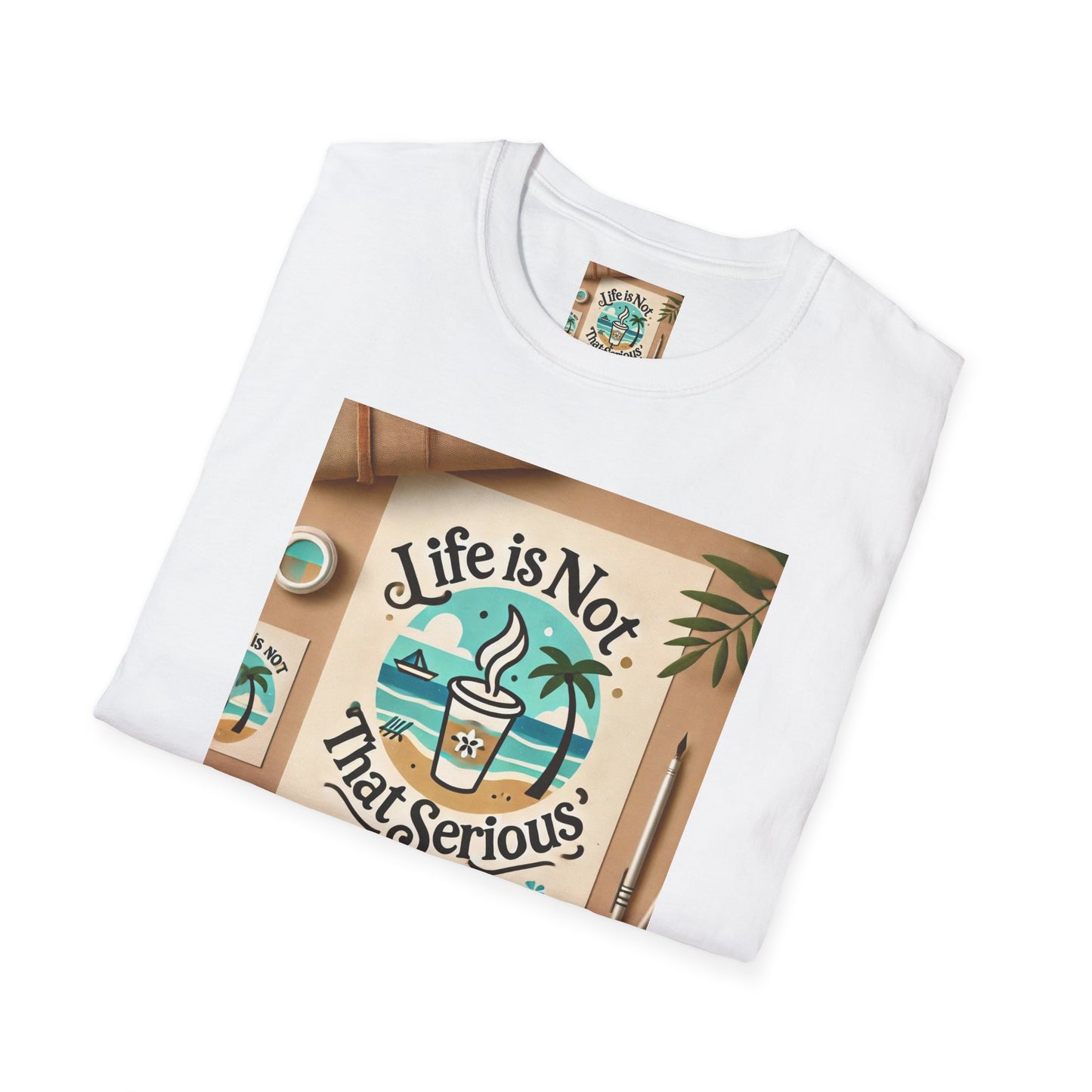 Casual Branded T-Shirt - Relax and Stress Free Lifestyle Inspiration