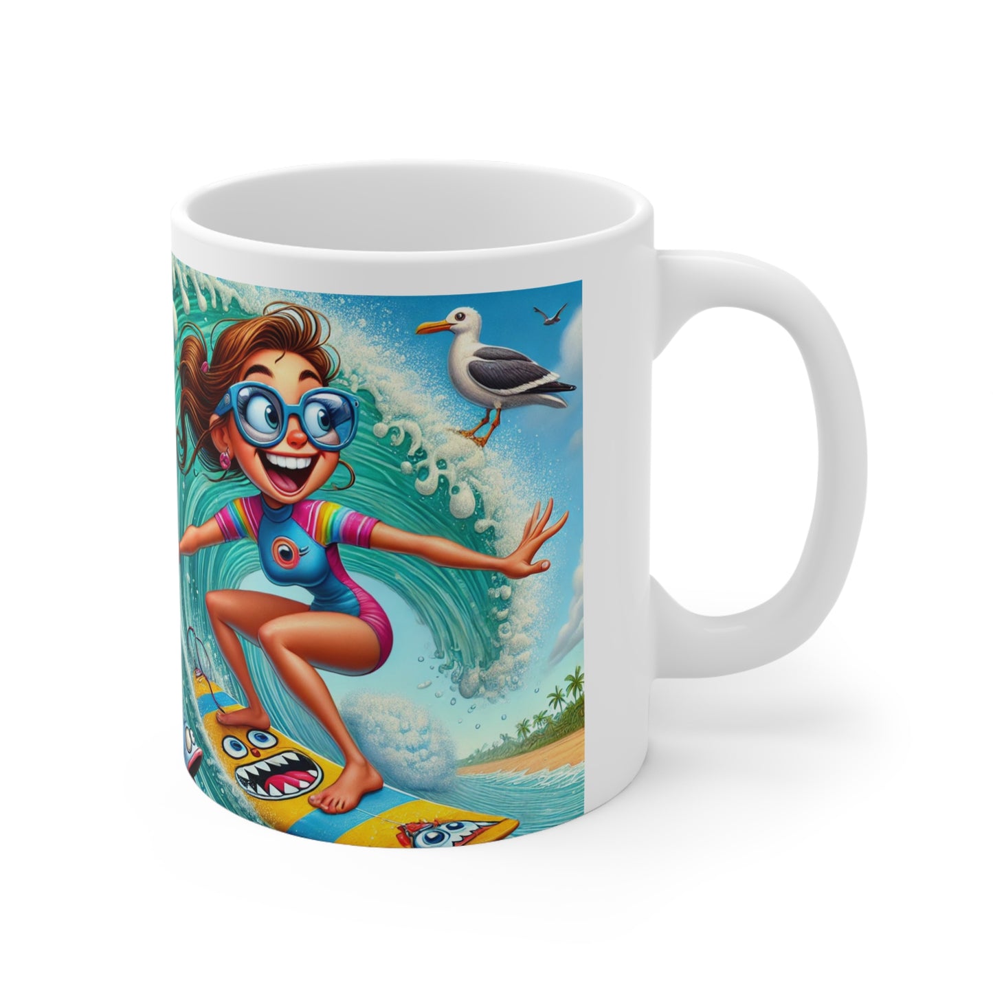 Ceramic Coffee Cups, 11oz, 15oz