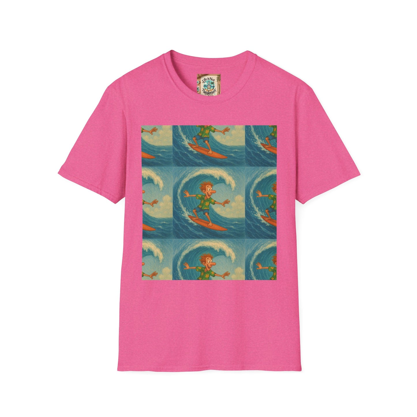 Surf Pattern T-Shirt