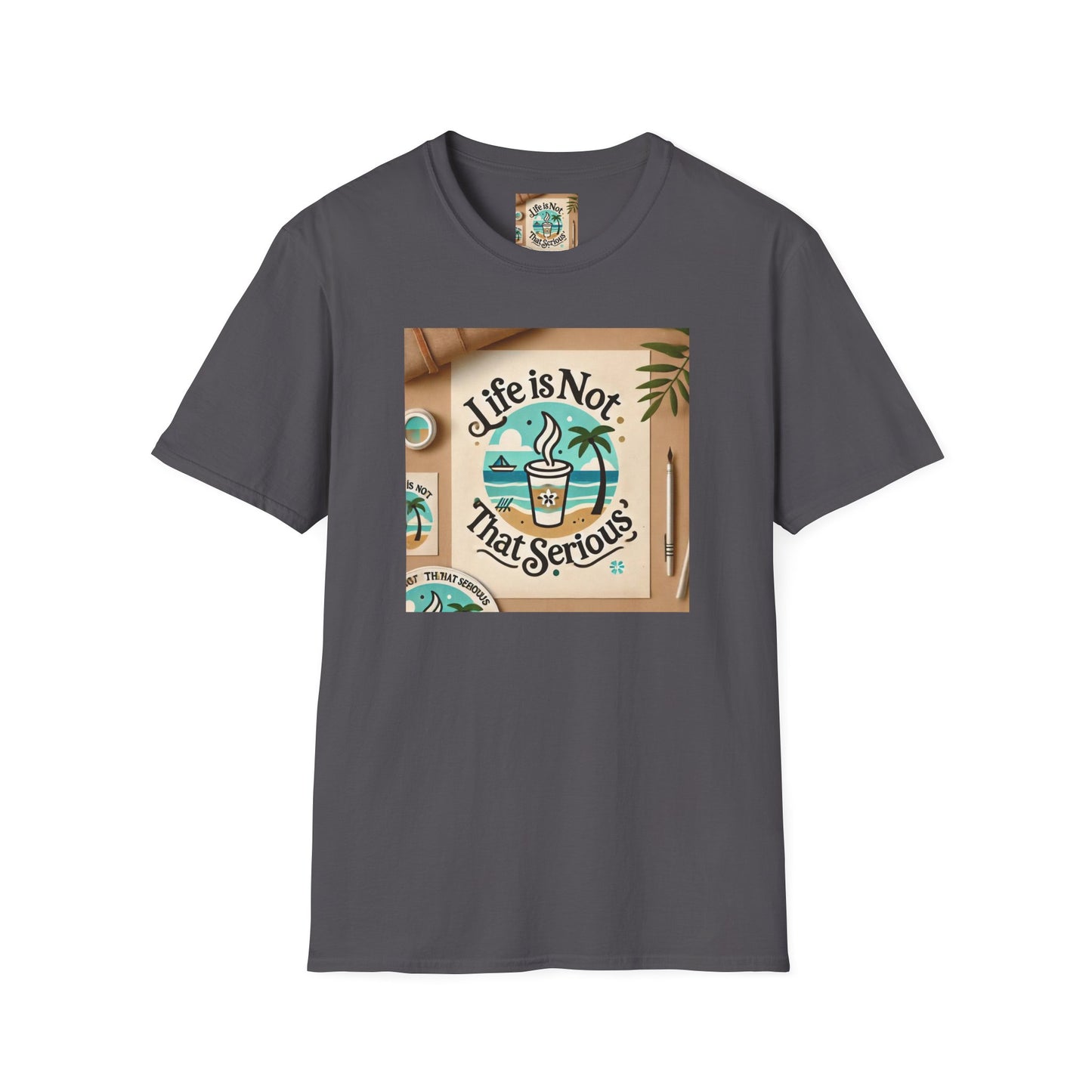 Casual Branded T-Shirt - Relax and Stress Free Lifestyle Inspiration