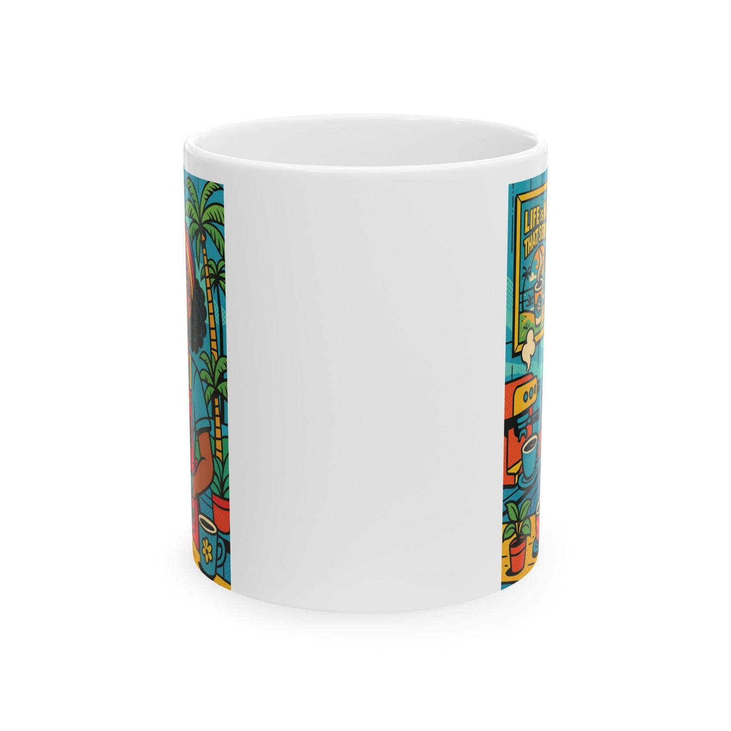 Mug - Barista Making a Nice Cup of Coffee Ceramic Mug (11oz, 15oz)