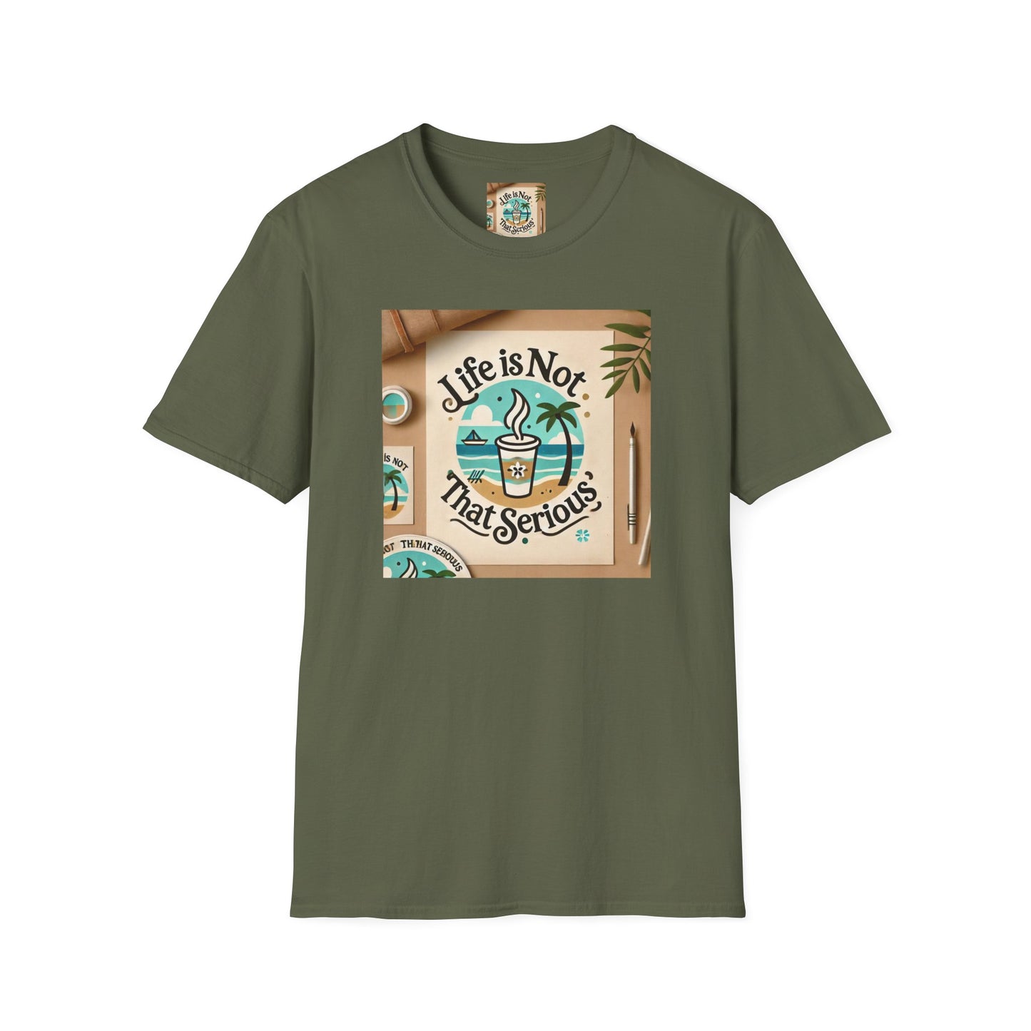 Casual Branded T-Shirt - Relax and Stress Free Lifestyle Inspiration
