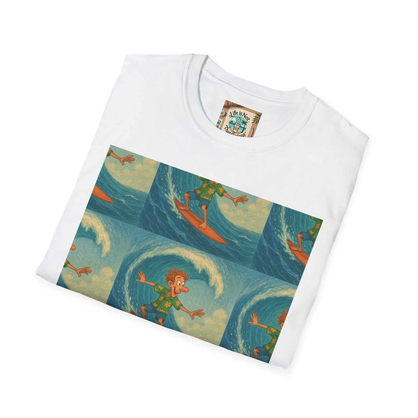 Surf Pattern T-Shirt