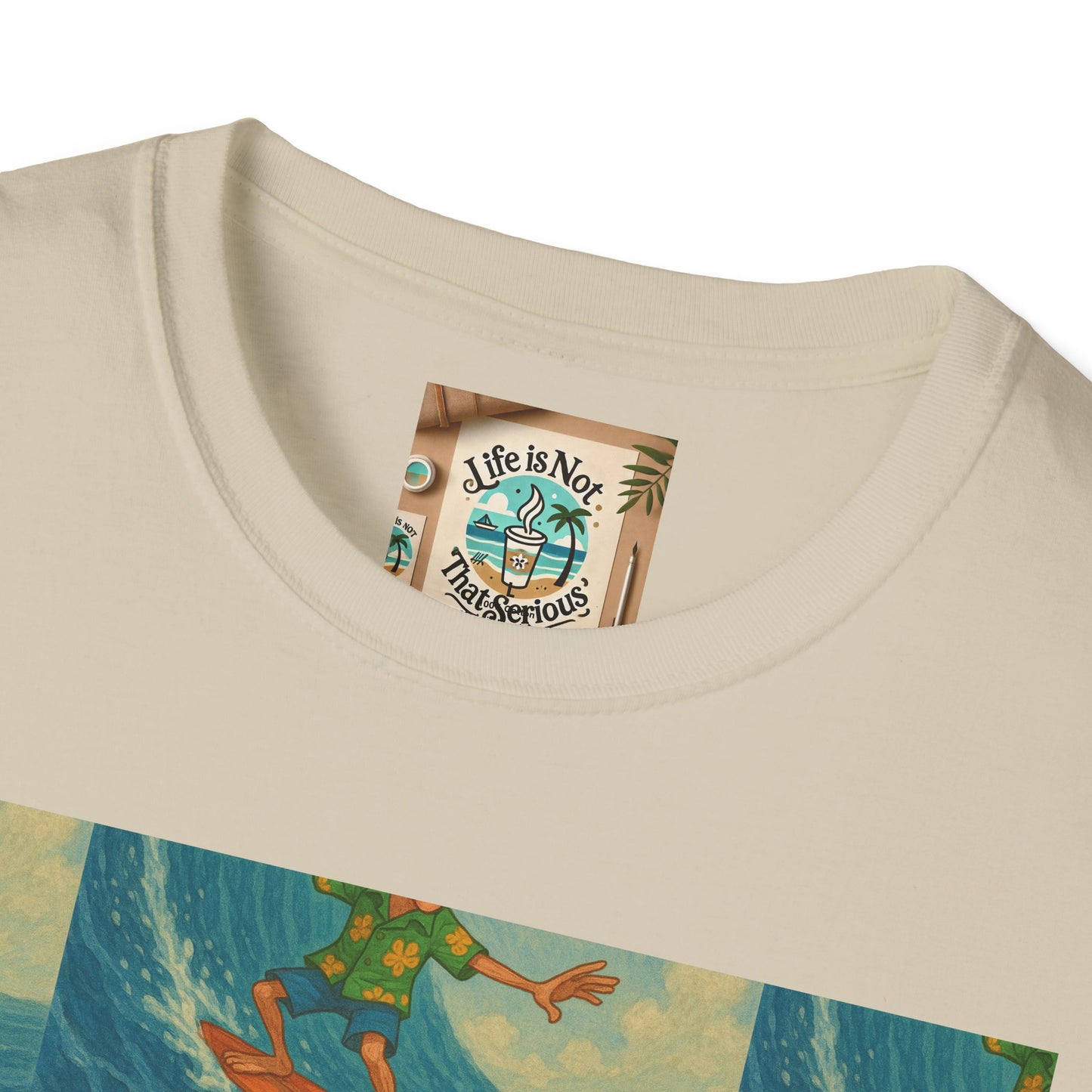 Surf Pattern T-Shirt