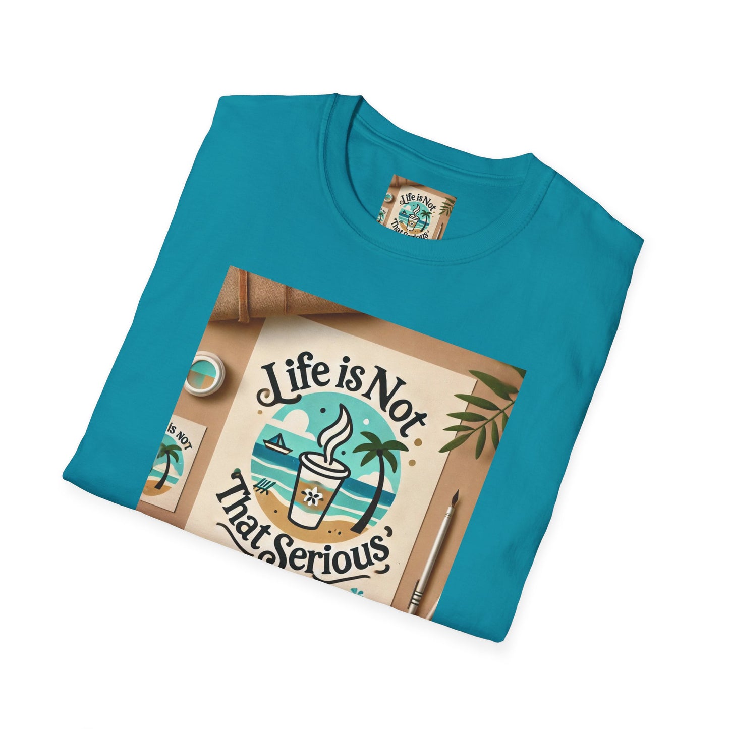 Casual Branded T-Shirt - Relax and Stress Free Lifestyle Inspiration