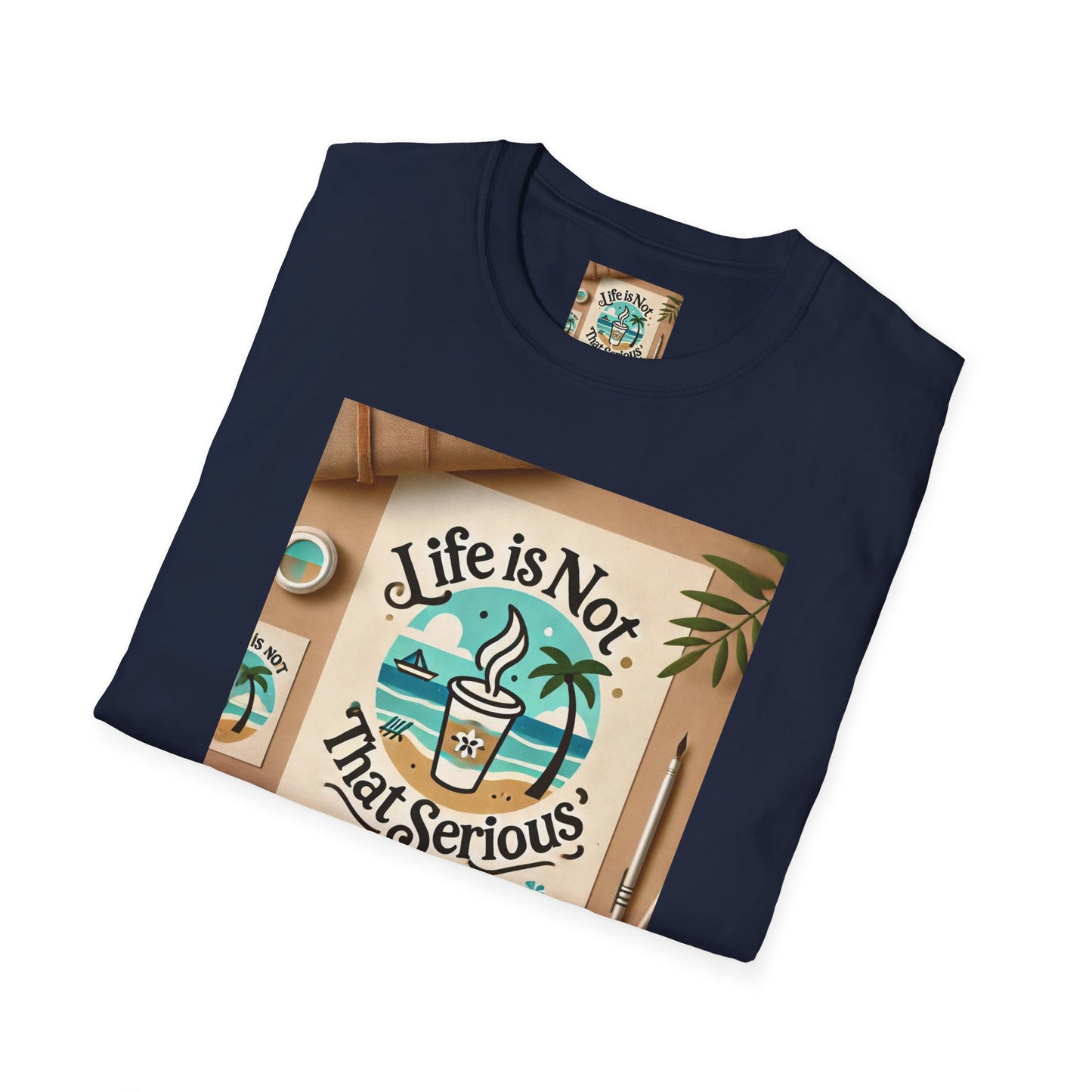 Casual Branded T-Shirt - Relax and Stress Free Lifestyle Inspiration