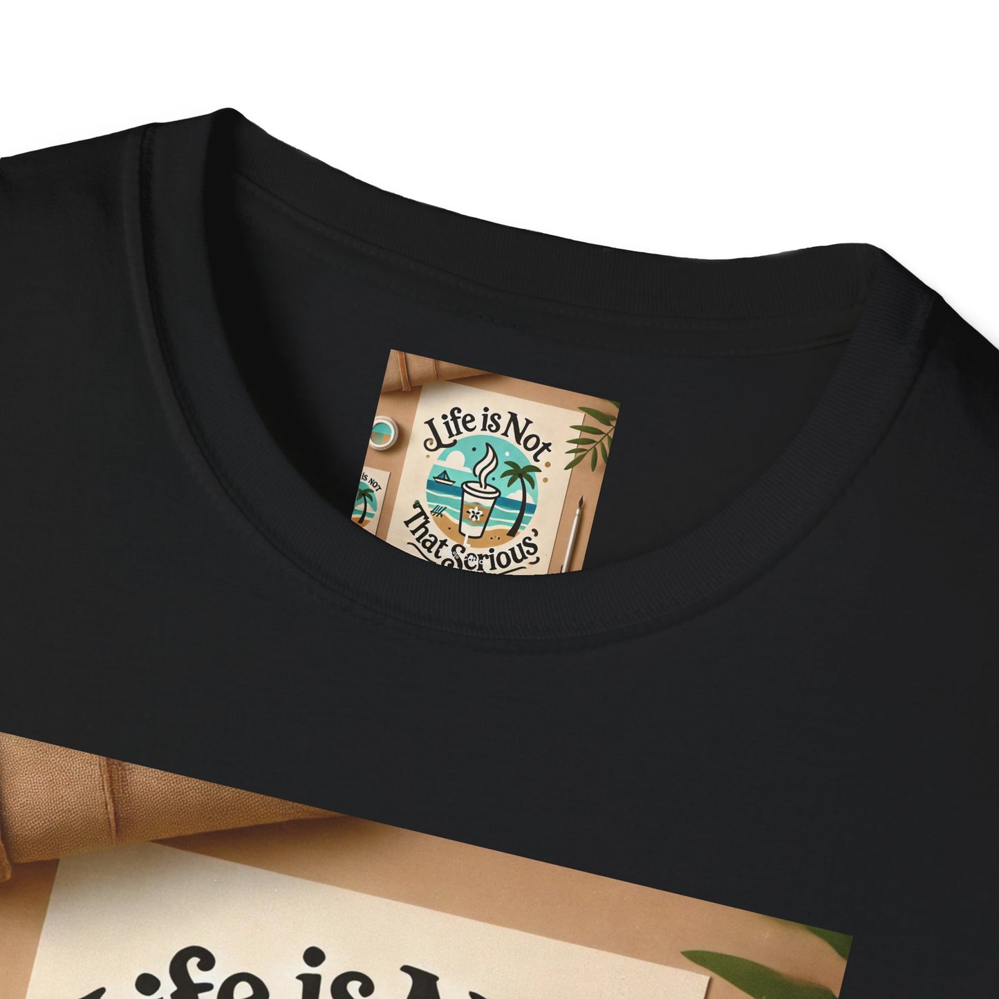 Casual Branded T-Shirt - Relax and Stress Free Lifestyle Inspiration