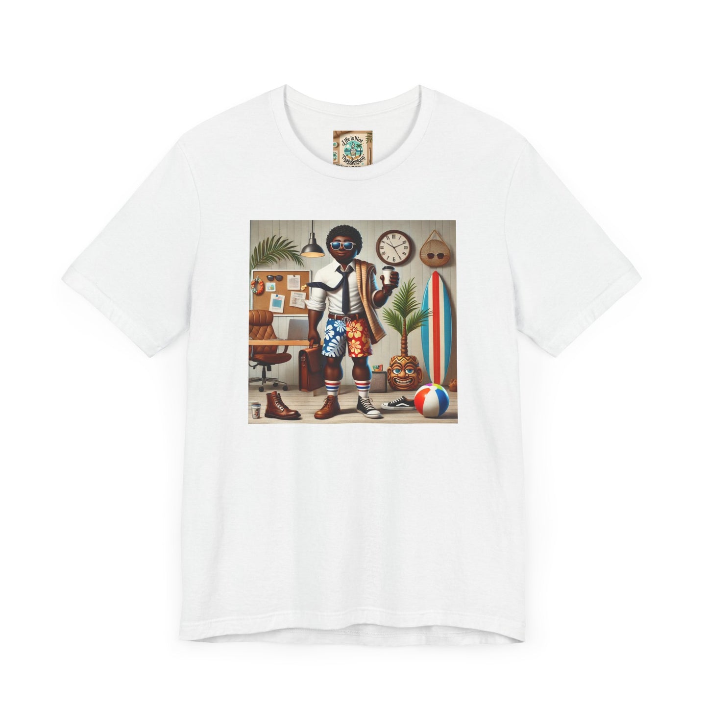 Whimsical Guy Unisex Tee - Weekend & Work