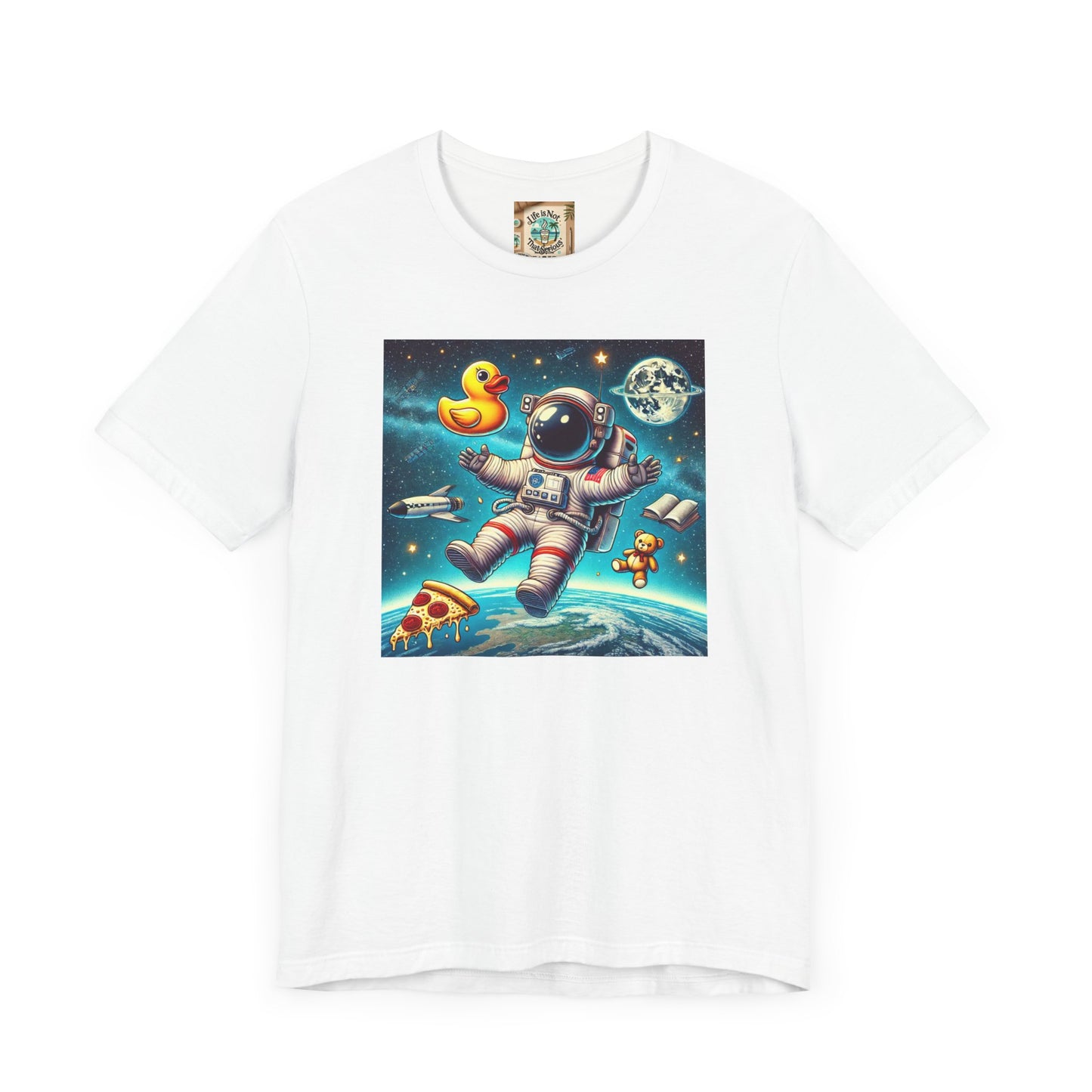 Astronaut Pizza T-Shirt