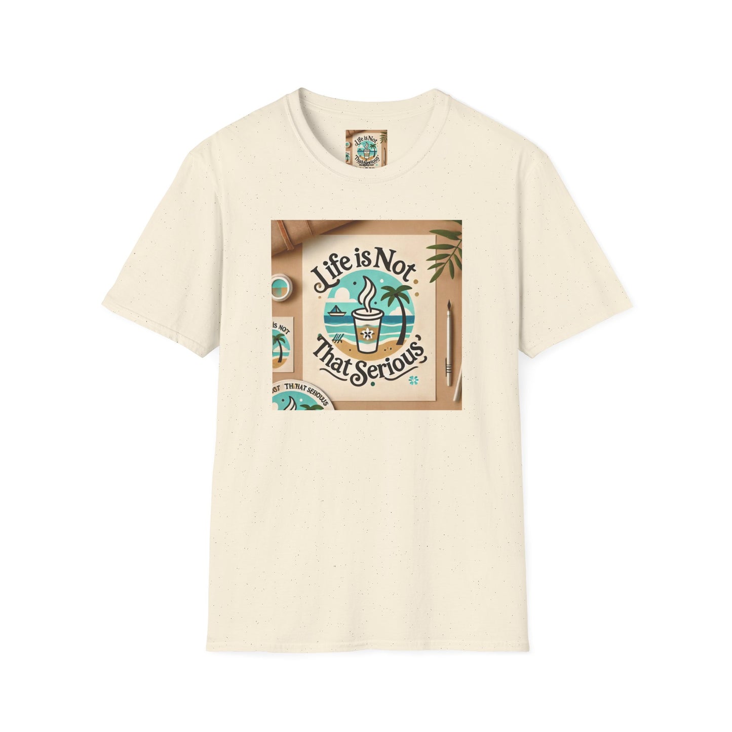 Casual Branded T-Shirt - Relax and Stress Free Lifestyle Inspiration