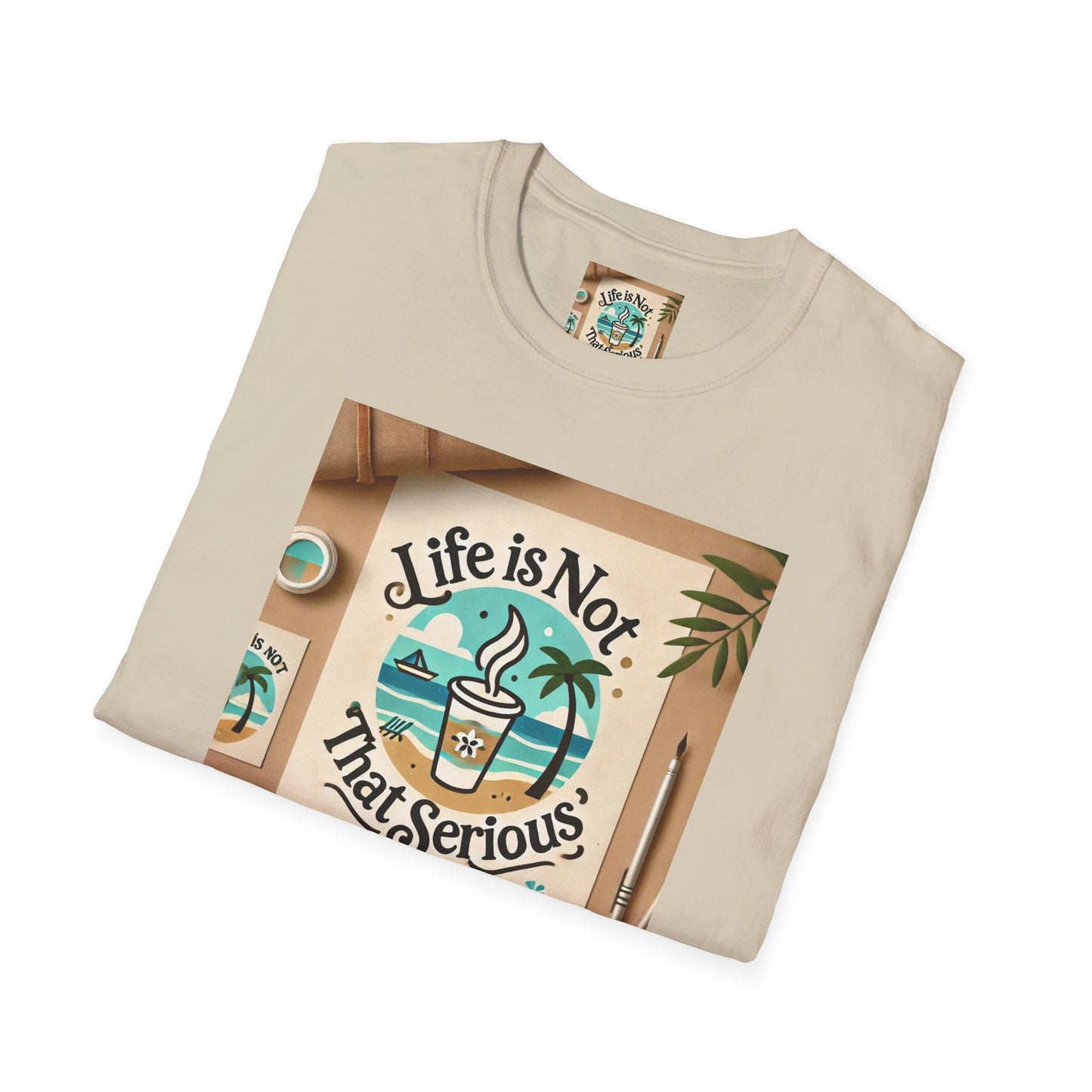 Casual Branded T-Shirt - Relax and Stress Free Lifestyle Inspiration