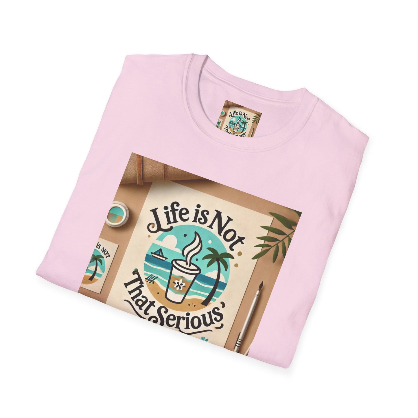 Casual Branded T-Shirt - Relax and Stress Free Lifestyle Inspiration