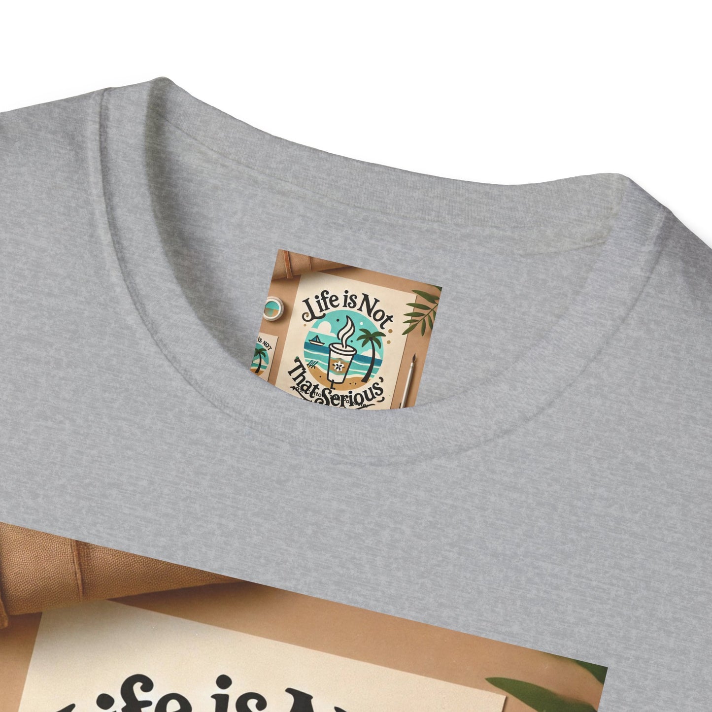 Casual Branded T-Shirt - Relax and Stress Free Lifestyle Inspiration
