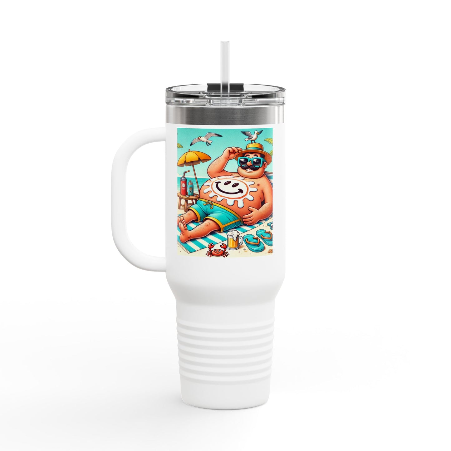 Insulated Travel Mug, 40oz
