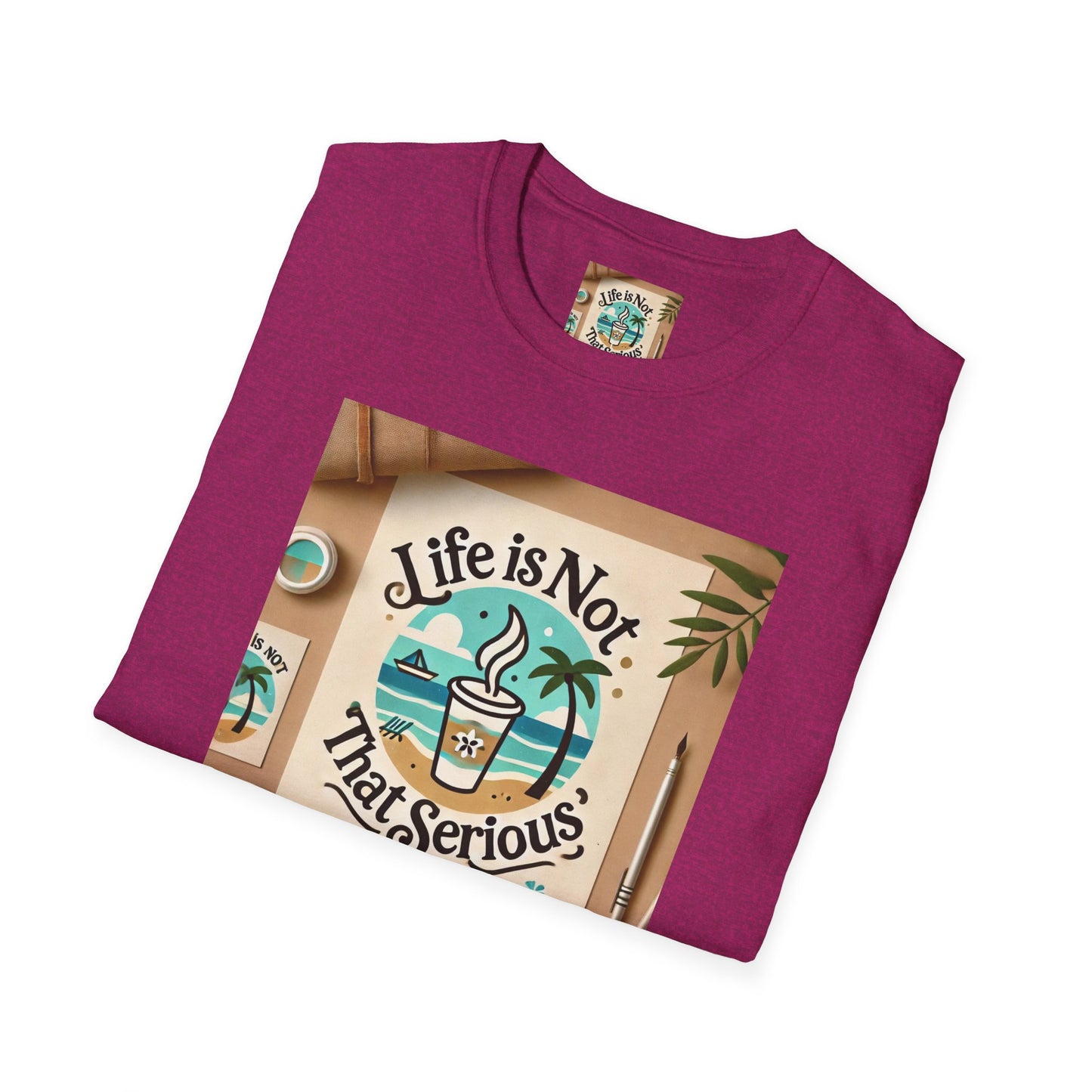 Casual Branded T-Shirt - Relax and Stress Free Lifestyle Inspiration