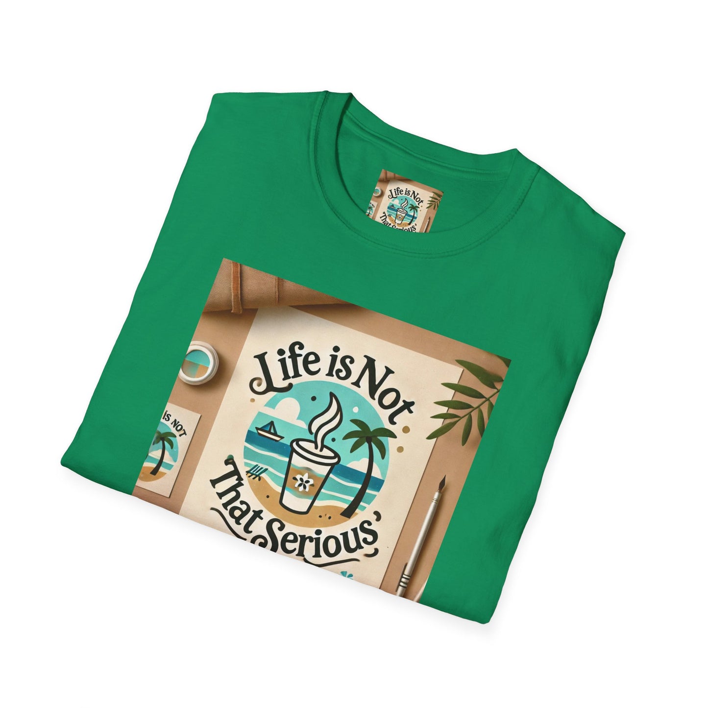 Casual Branded T-Shirt - Relax and Stress Free Lifestyle Inspiration
