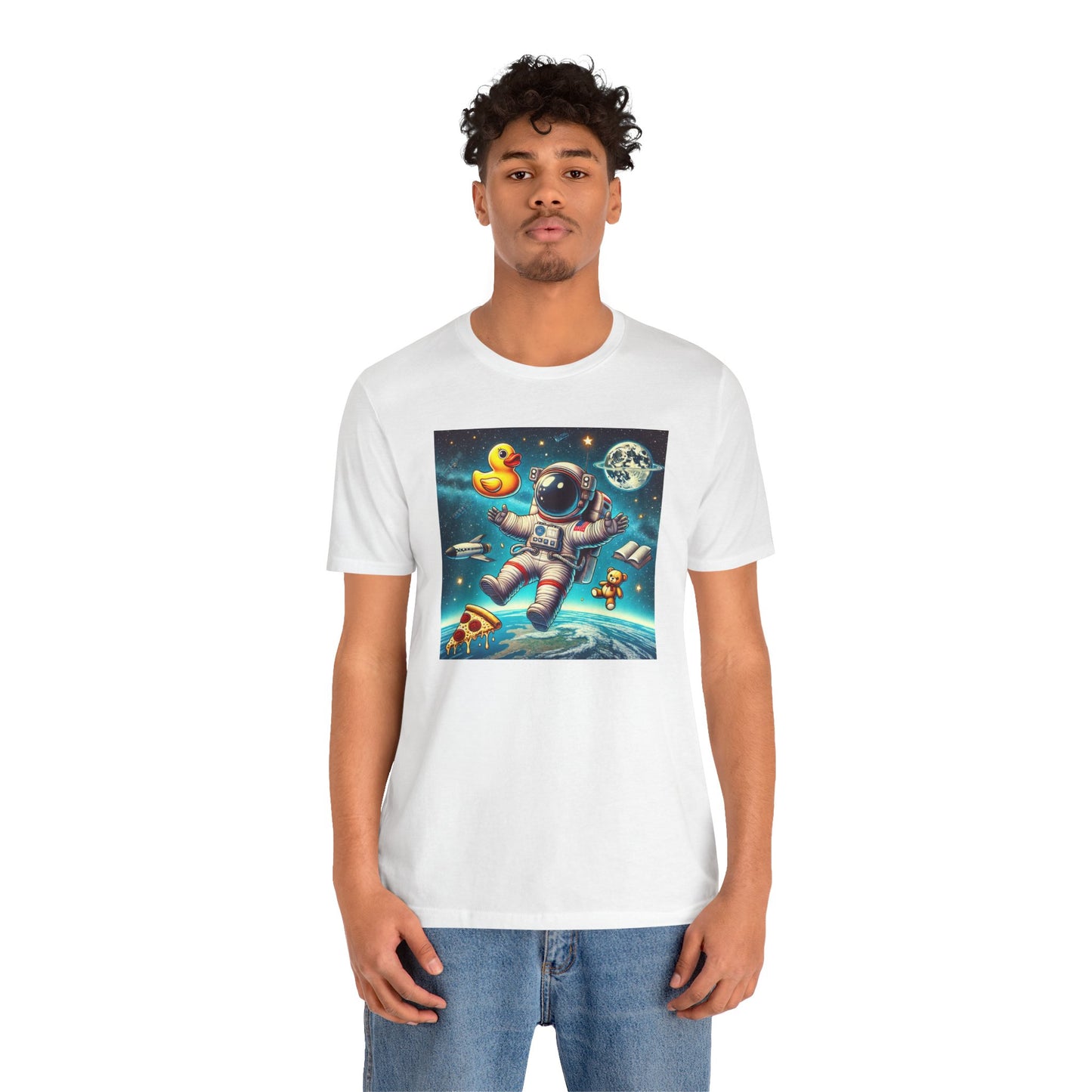 Astronaut Pizza T-Shirt