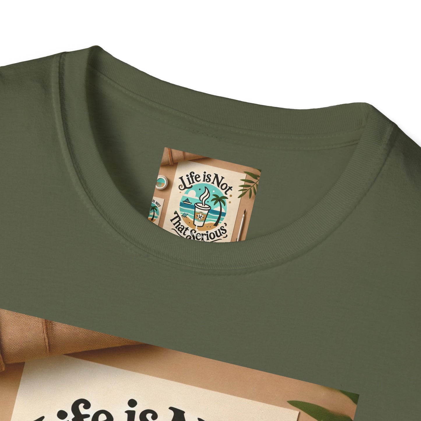 Casual Branded T-Shirt - Relax and Stress Free Lifestyle Inspiration