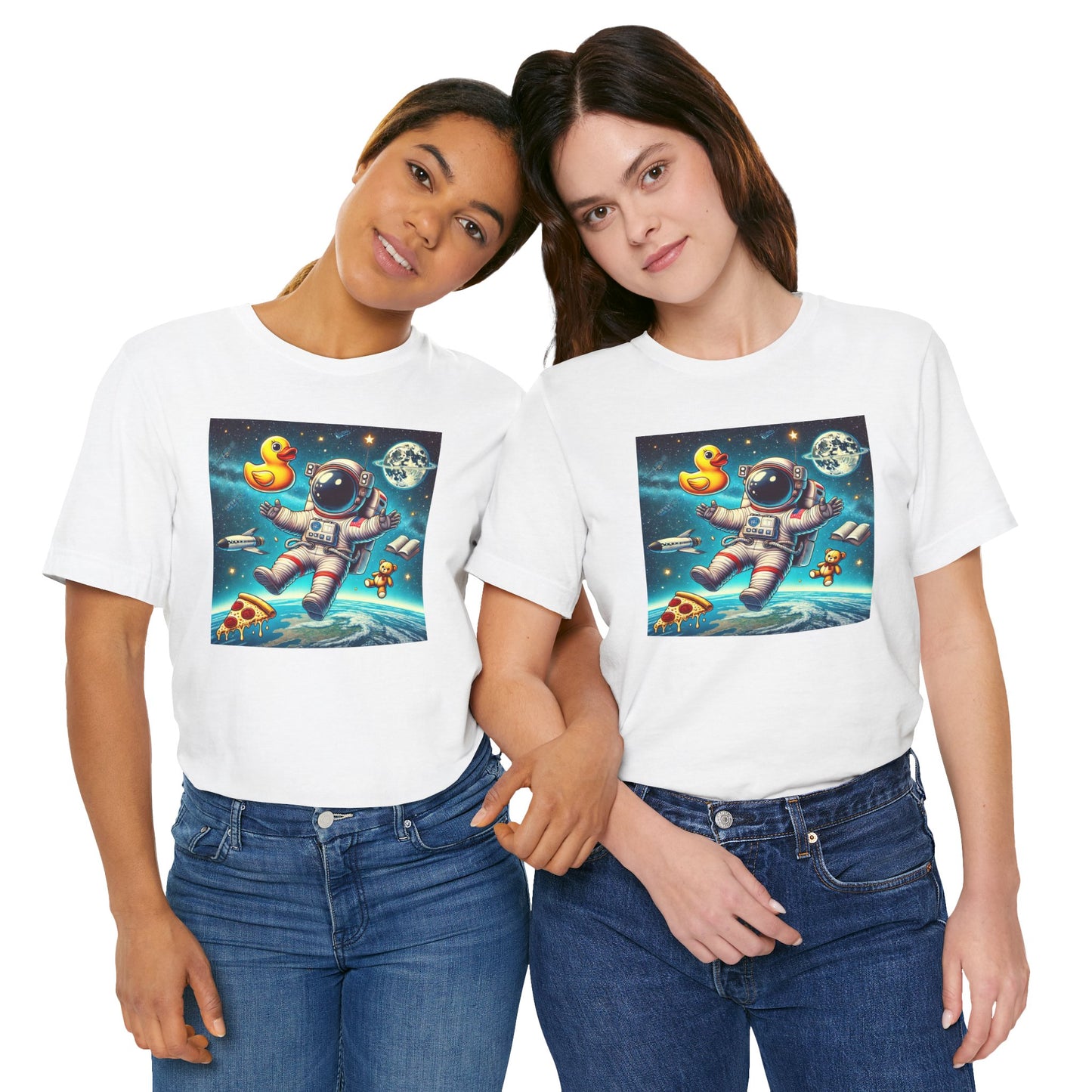 Astronaut Pizza T-Shirt