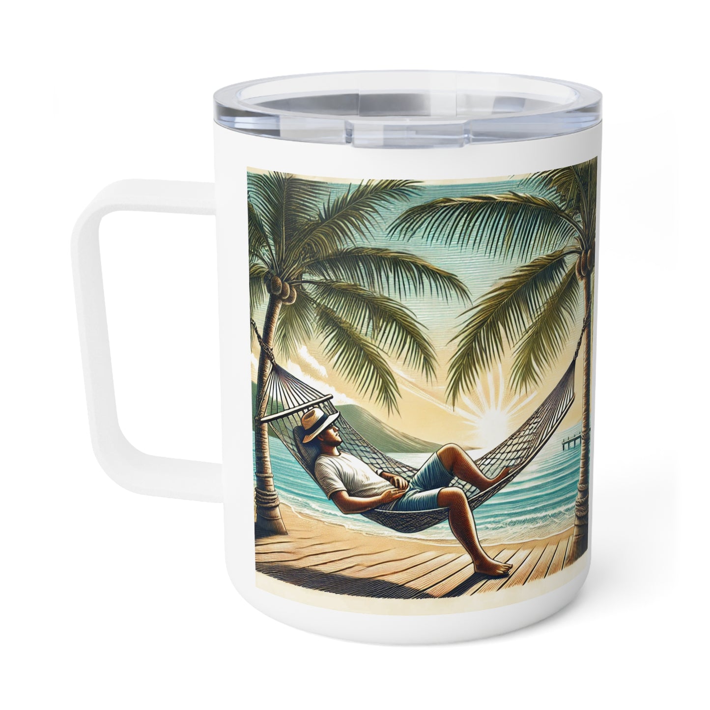 Insulated Coffee Mug, 10oz