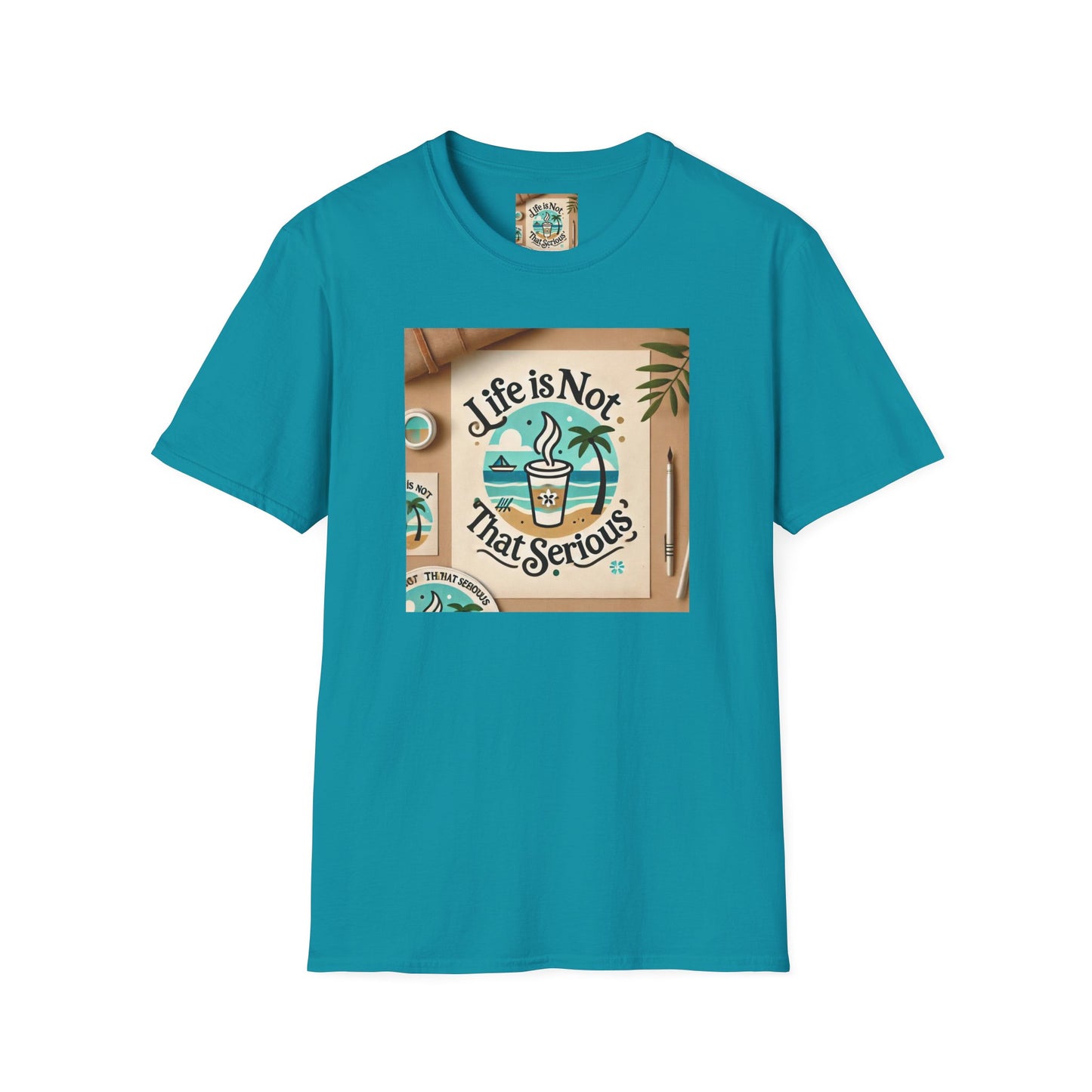 Casual Branded T-Shirt - Relax and Stress Free Lifestyle Inspiration