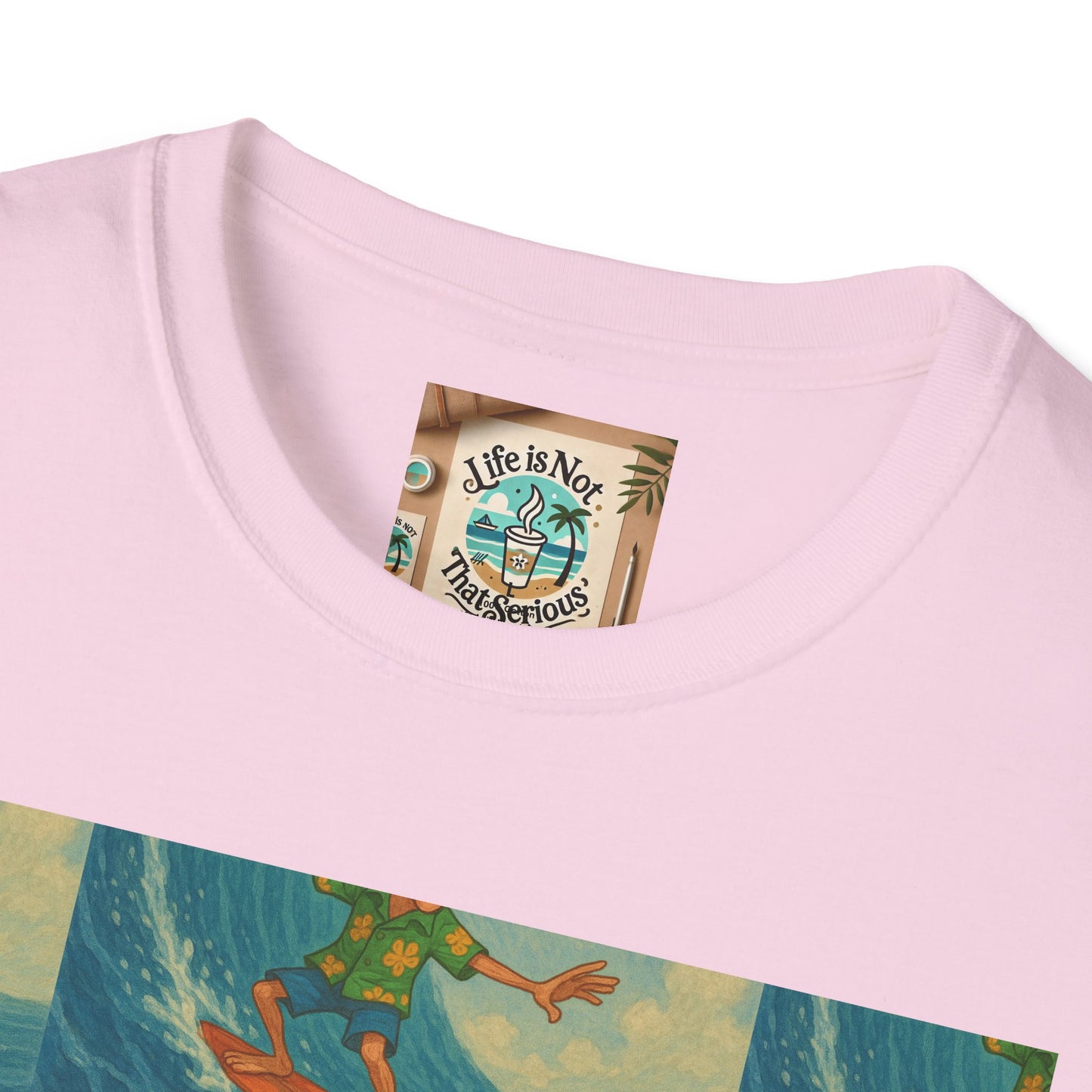 Surf Pattern T-Shirt
