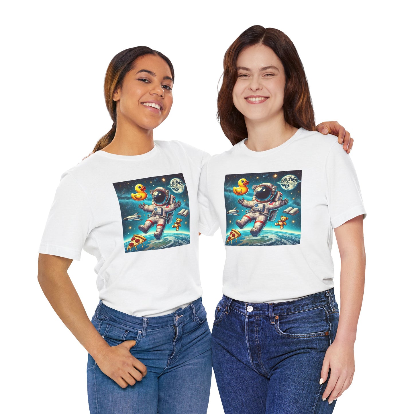 Astronaut Pizza T-Shirt