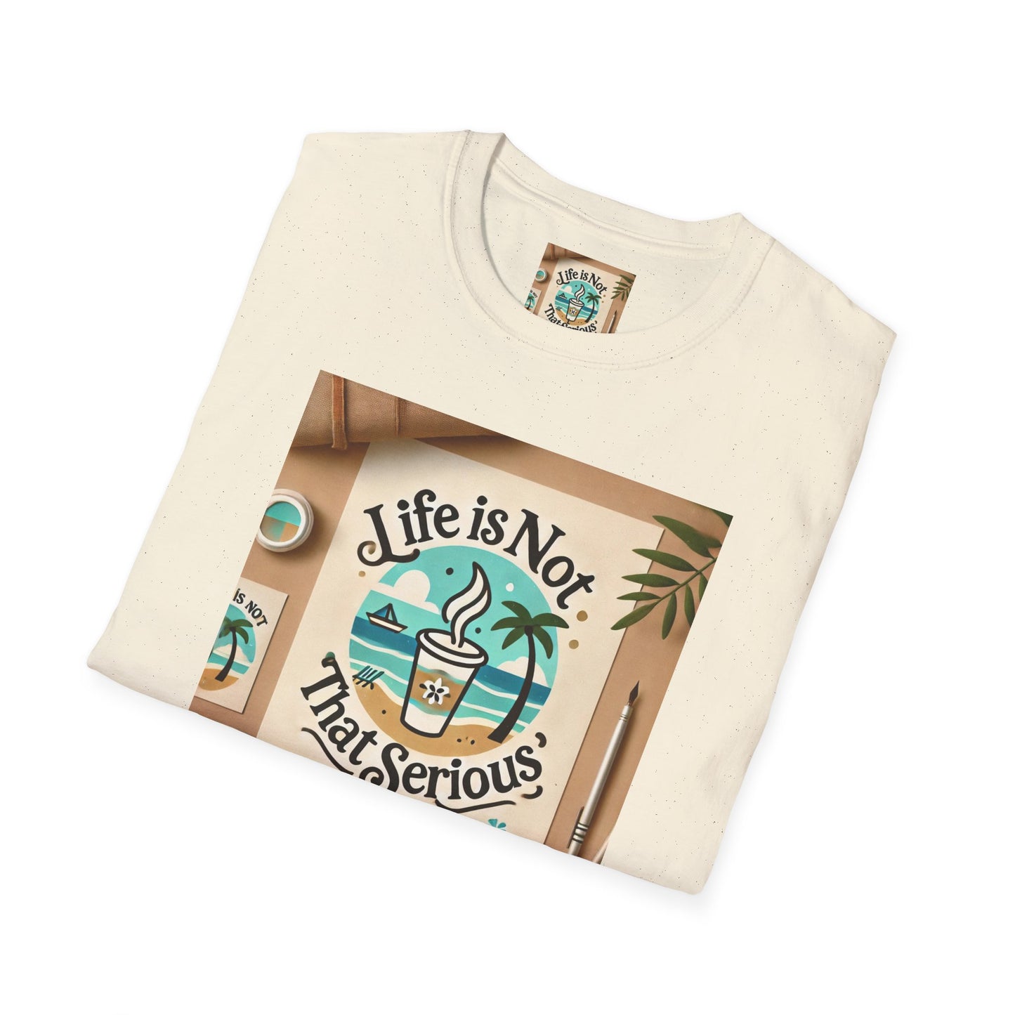 Casual Branded T-Shirt - Relax and Stress Free Lifestyle Inspiration