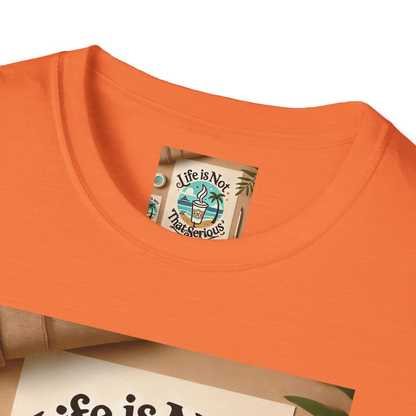 Casual Branded T-Shirt - Relax and Stress Free Lifestyle Inspiration