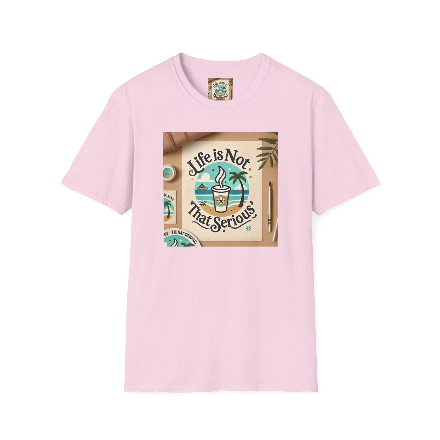 Casual Branded T-Shirt - Relax and Stress Free Lifestyle Inspiration