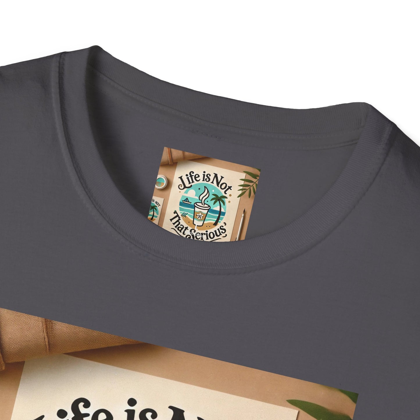 Casual Branded T-Shirt - Relax and Stress Free Lifestyle Inspiration
