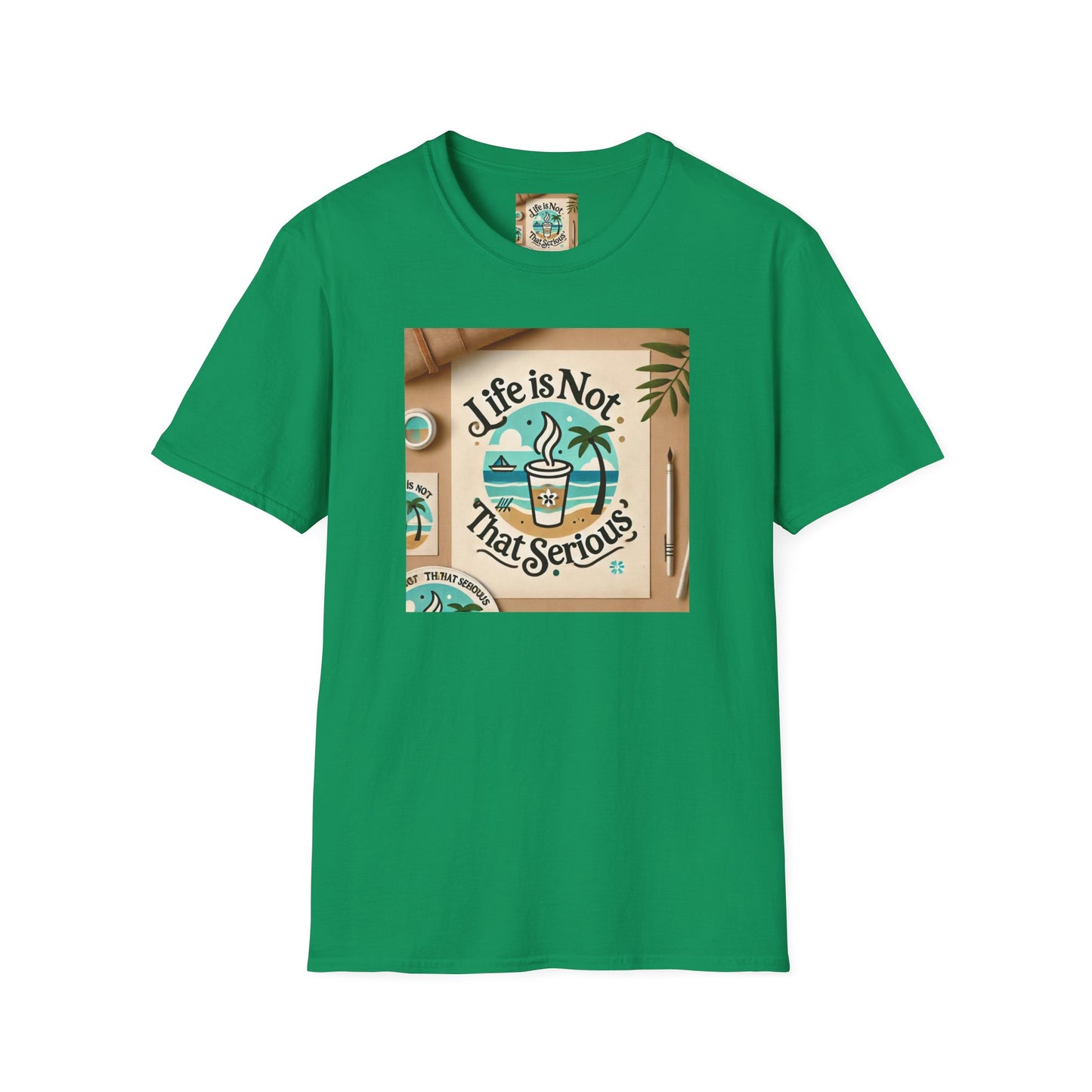 Casual Branded T-Shirt - Relax and Stress Free Lifestyle Inspiration