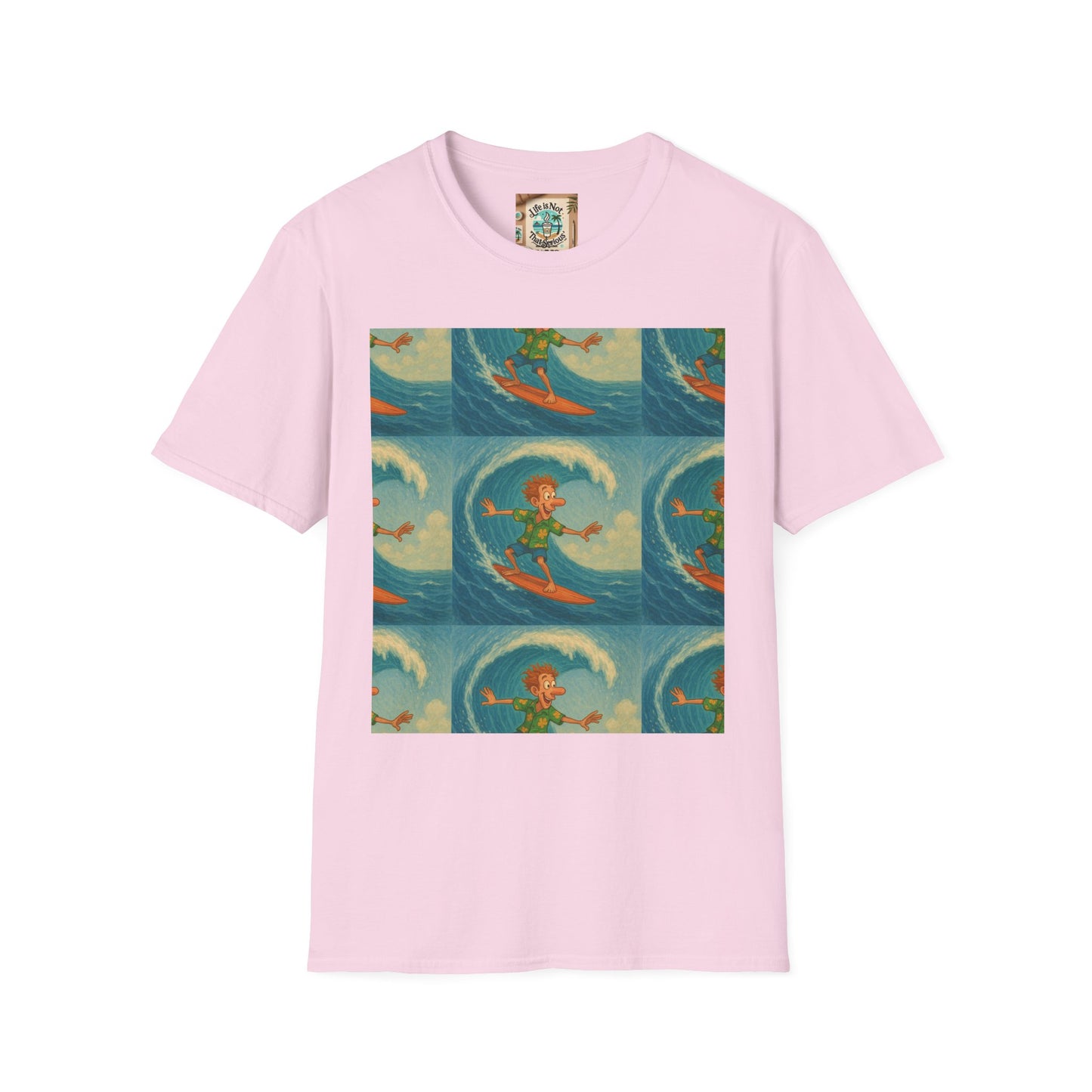 Surf Pattern T-Shirt
