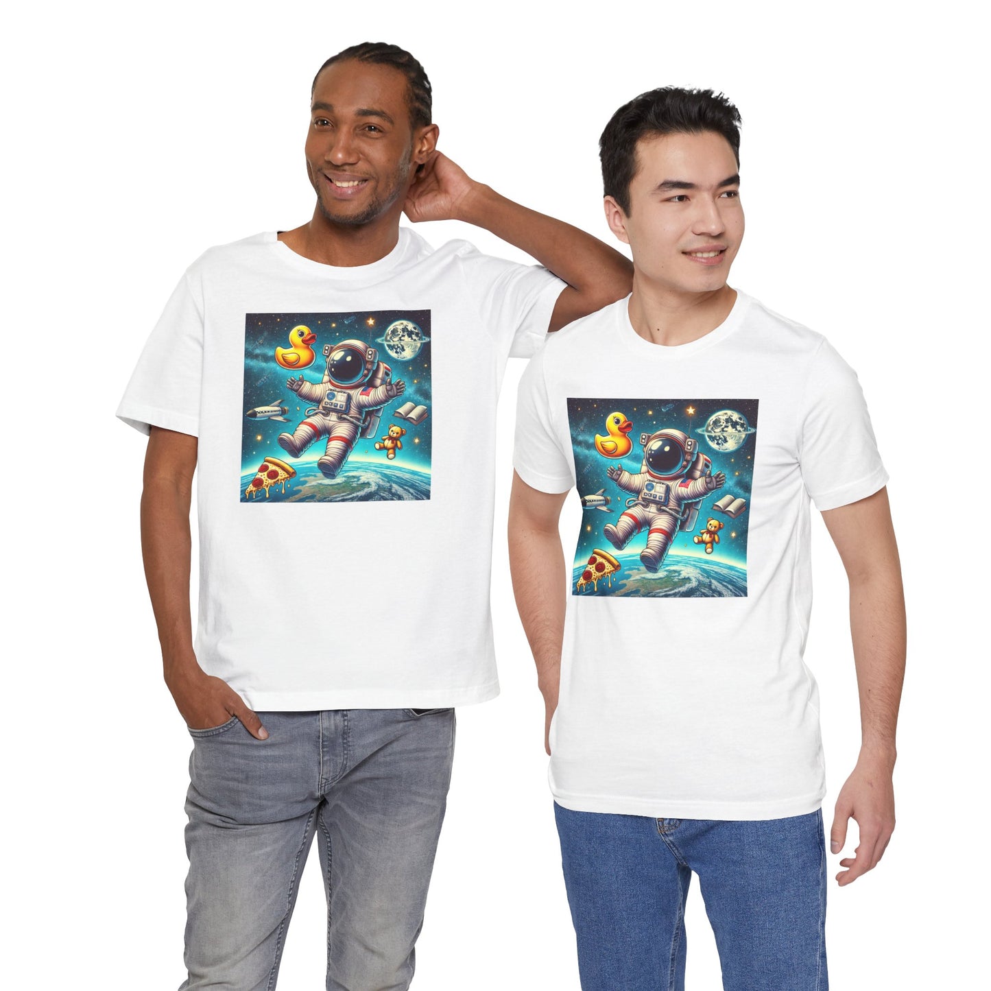 Astronaut Pizza T-Shirt