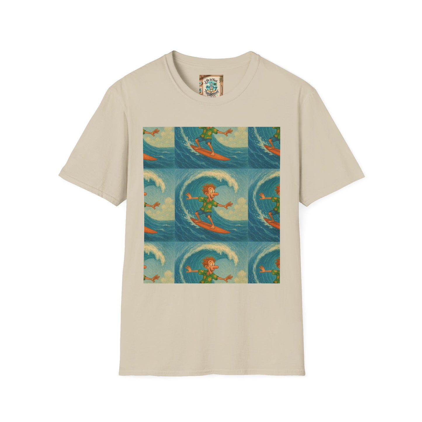 Surf Pattern T-Shirt