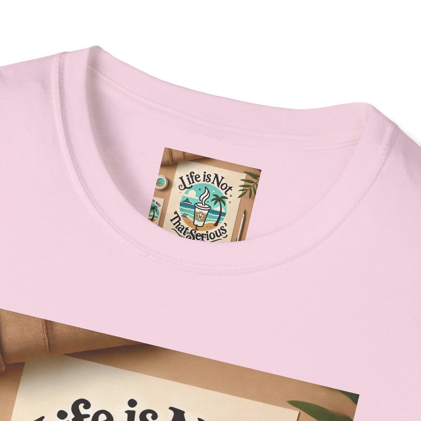 Casual Branded T-Shirt - Relax and Stress Free Lifestyle Inspiration
