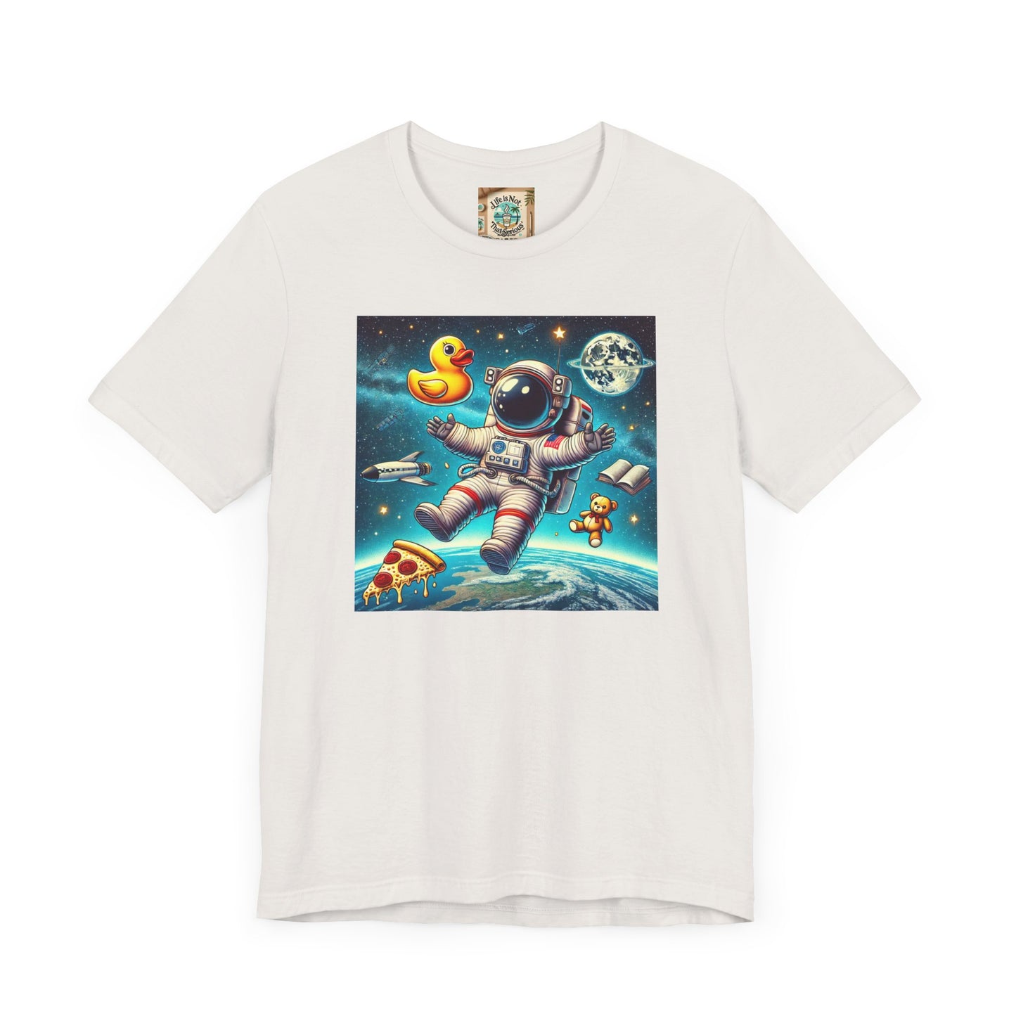 Astronaut Pizza T-Shirt