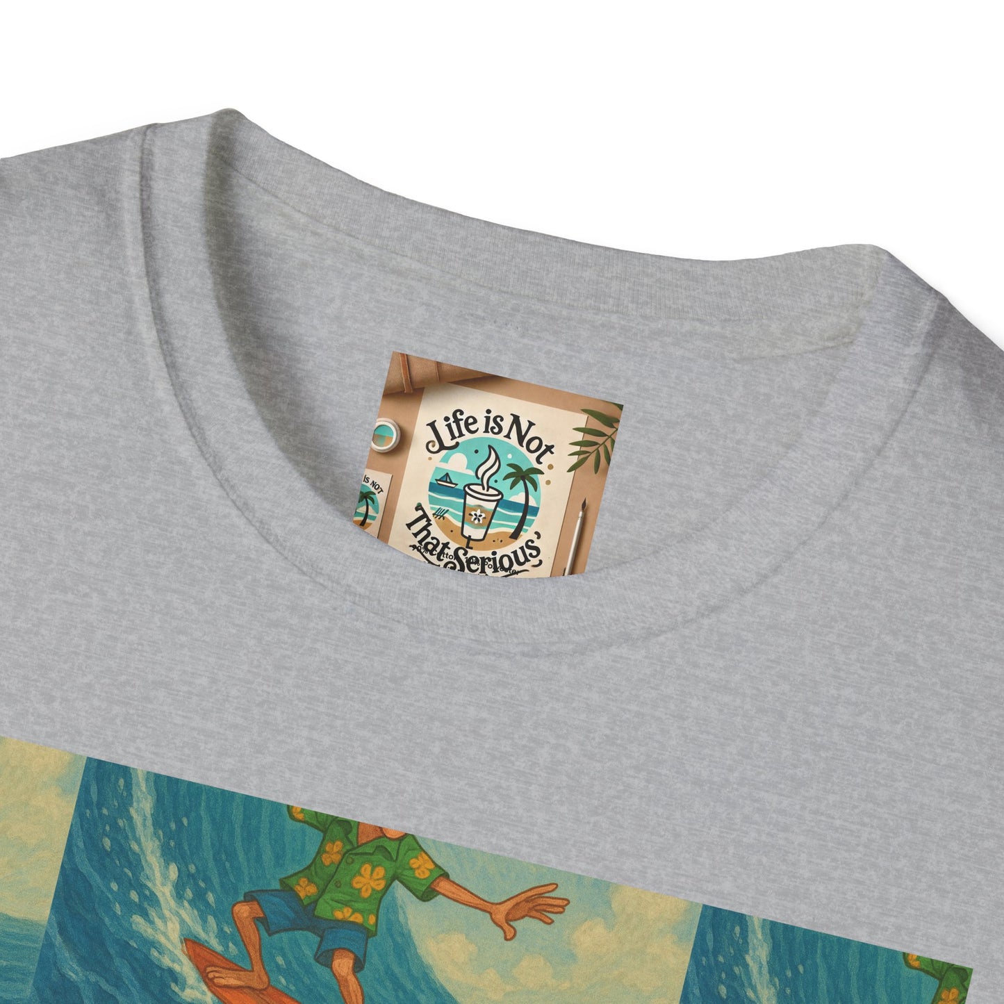 Surf Pattern T-Shirt