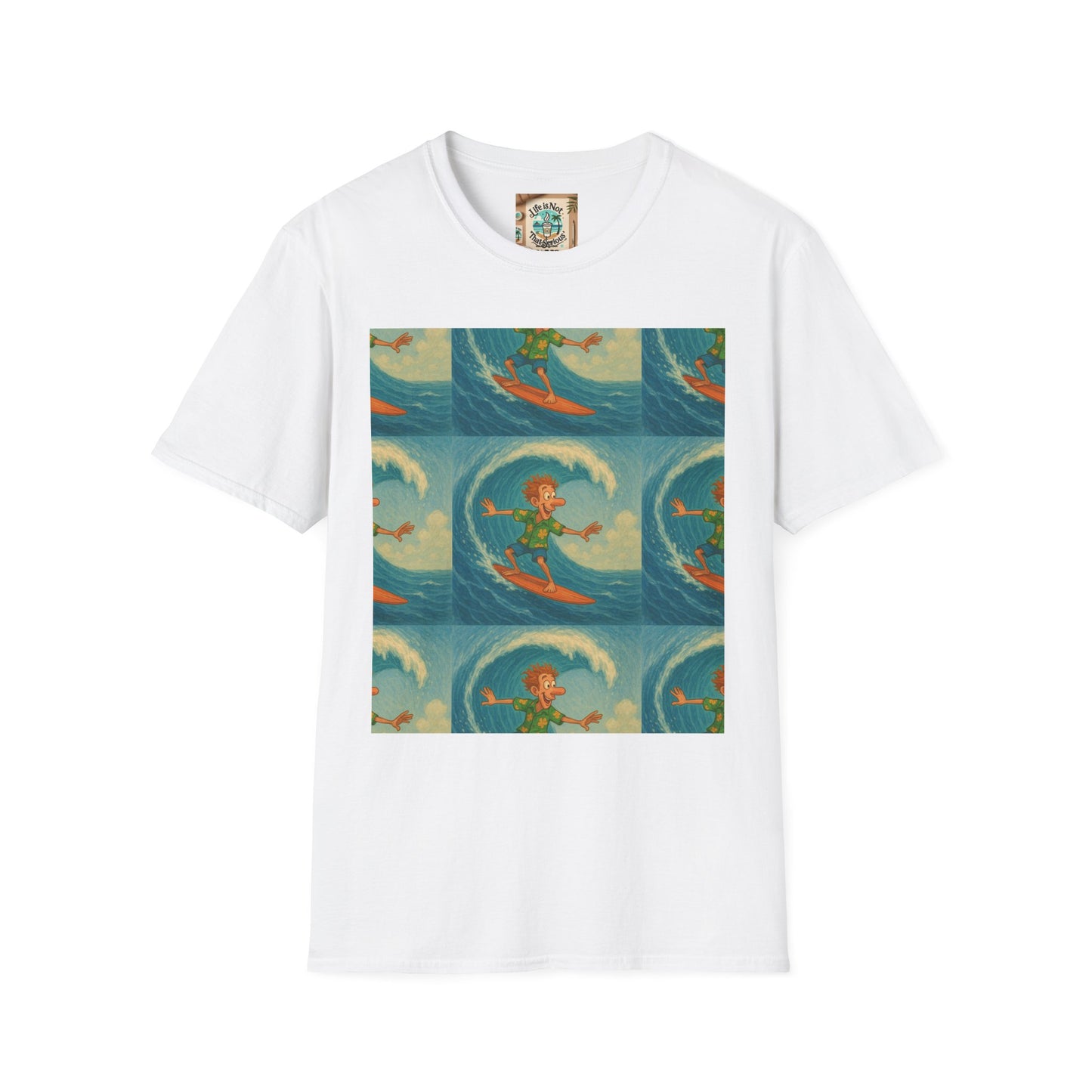 Surf Pattern T-Shirt