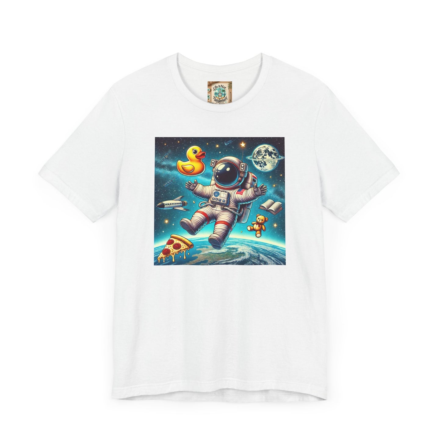 Astronaut Pizza T-Shirt
