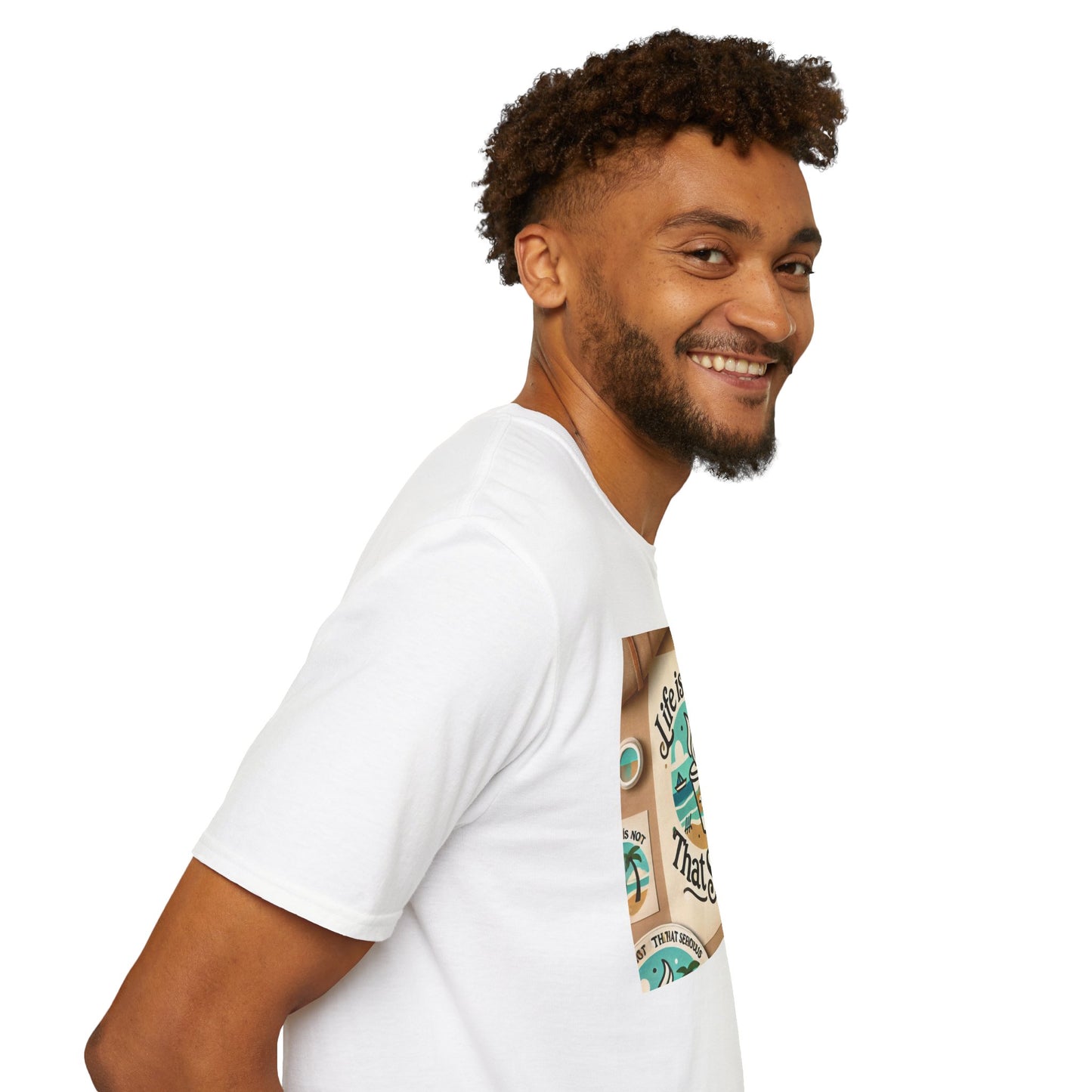 Casual Branded T-Shirt - Relax and Stress Free Lifestyle Inspiration
