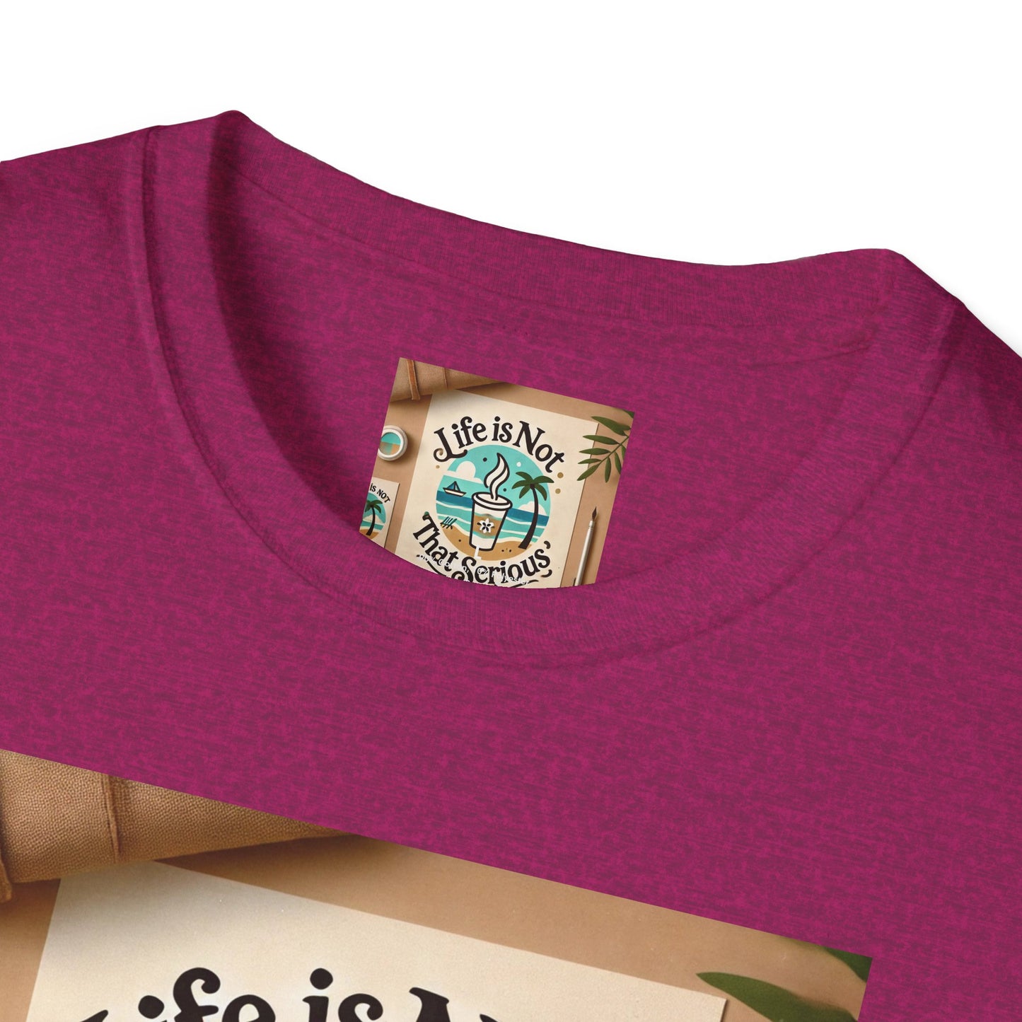 Casual Branded T-Shirt - Relax and Stress Free Lifestyle Inspiration
