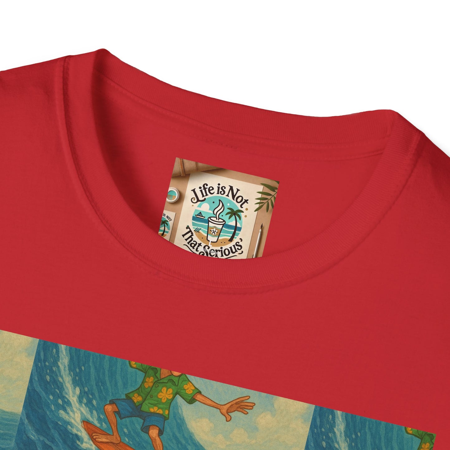 Surf Pattern T-Shirt