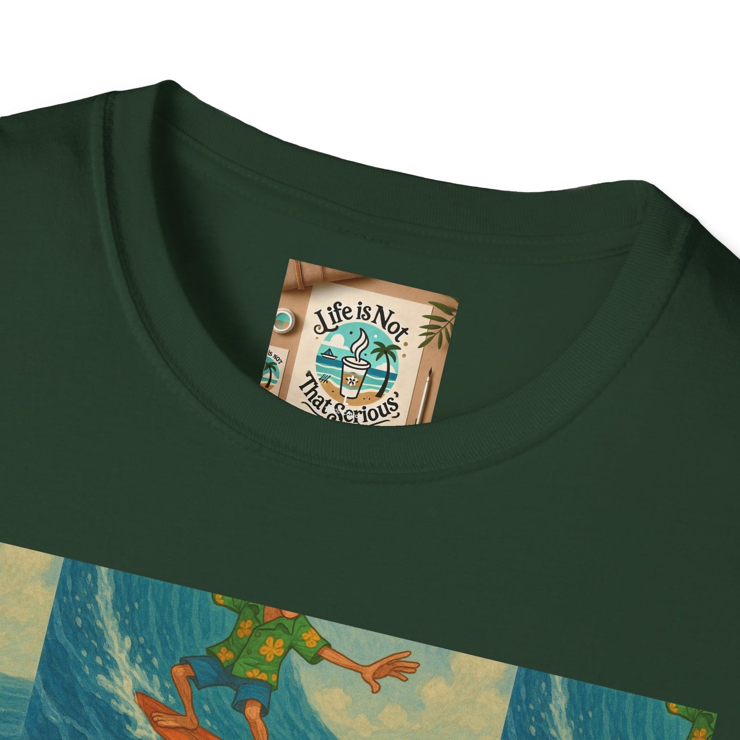 Surf Pattern T-Shirt