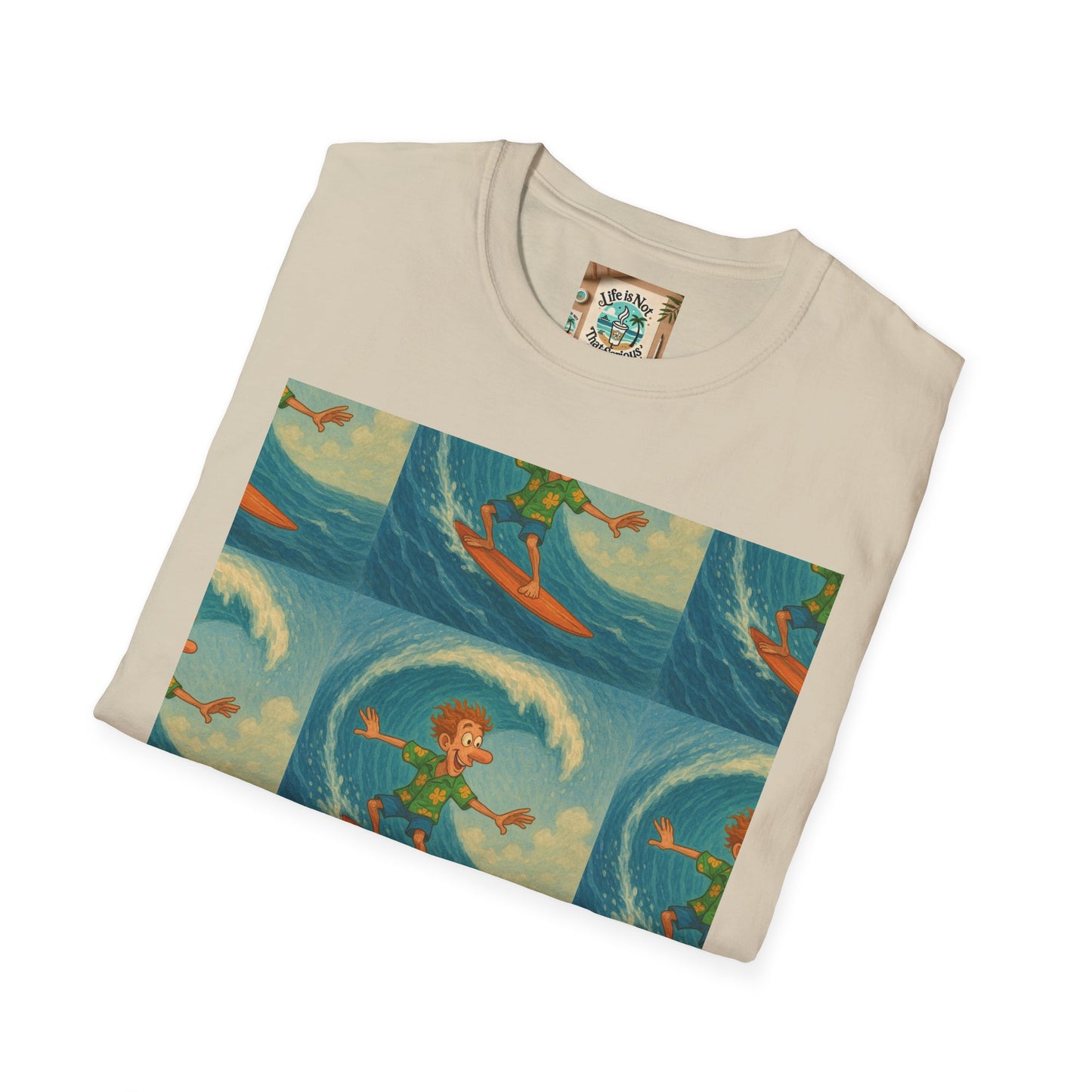 Surf Pattern T-Shirt
