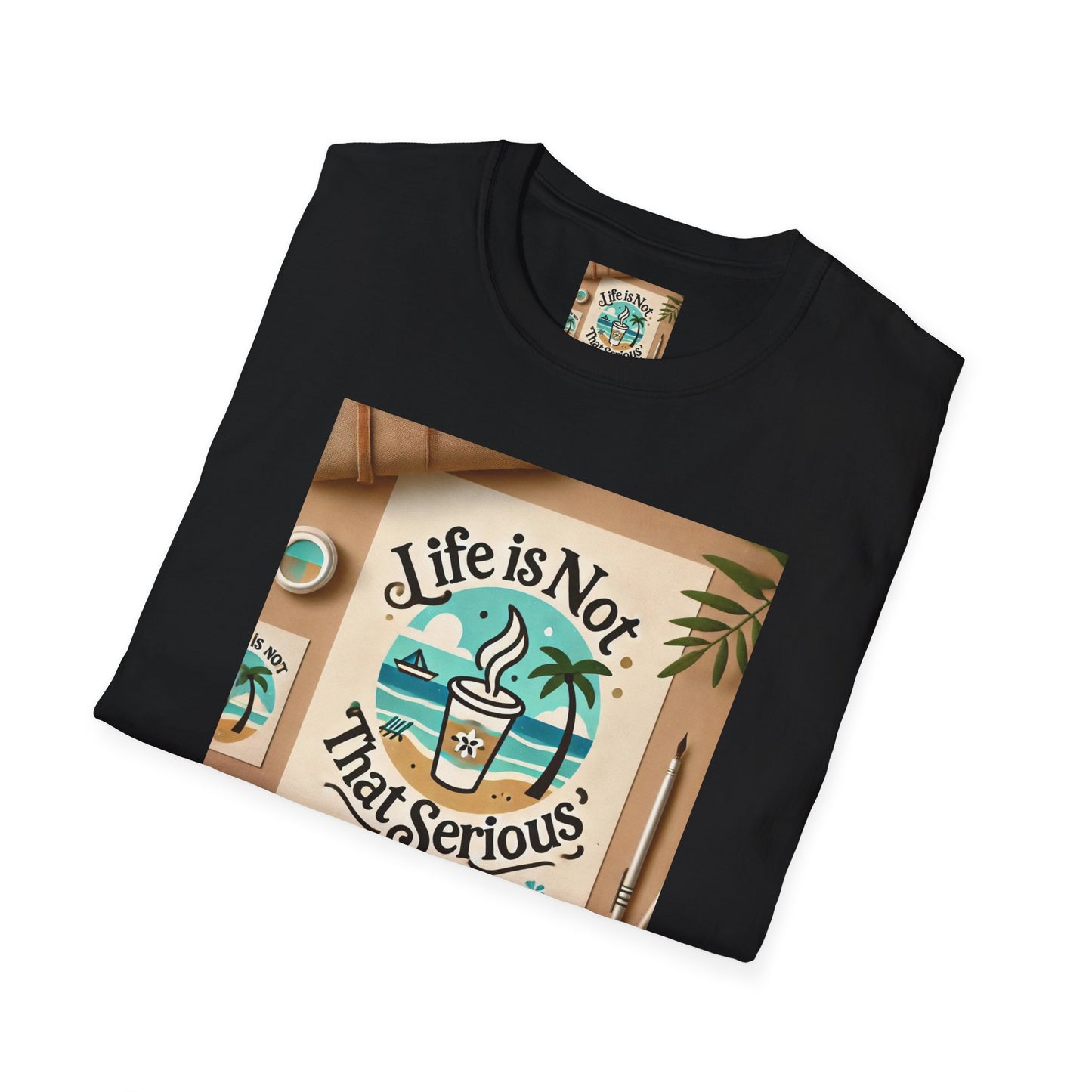 Casual Branded T-Shirt - Relax and Stress Free Lifestyle Inspiration