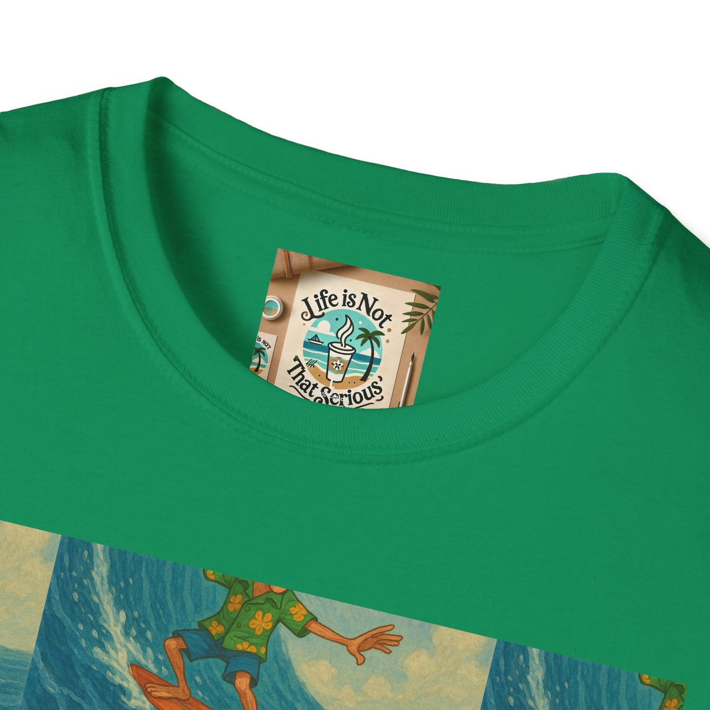 Surf Pattern T-Shirt