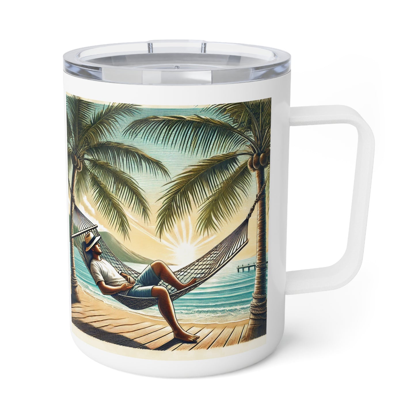 Insulated Coffee Mug, 10oz