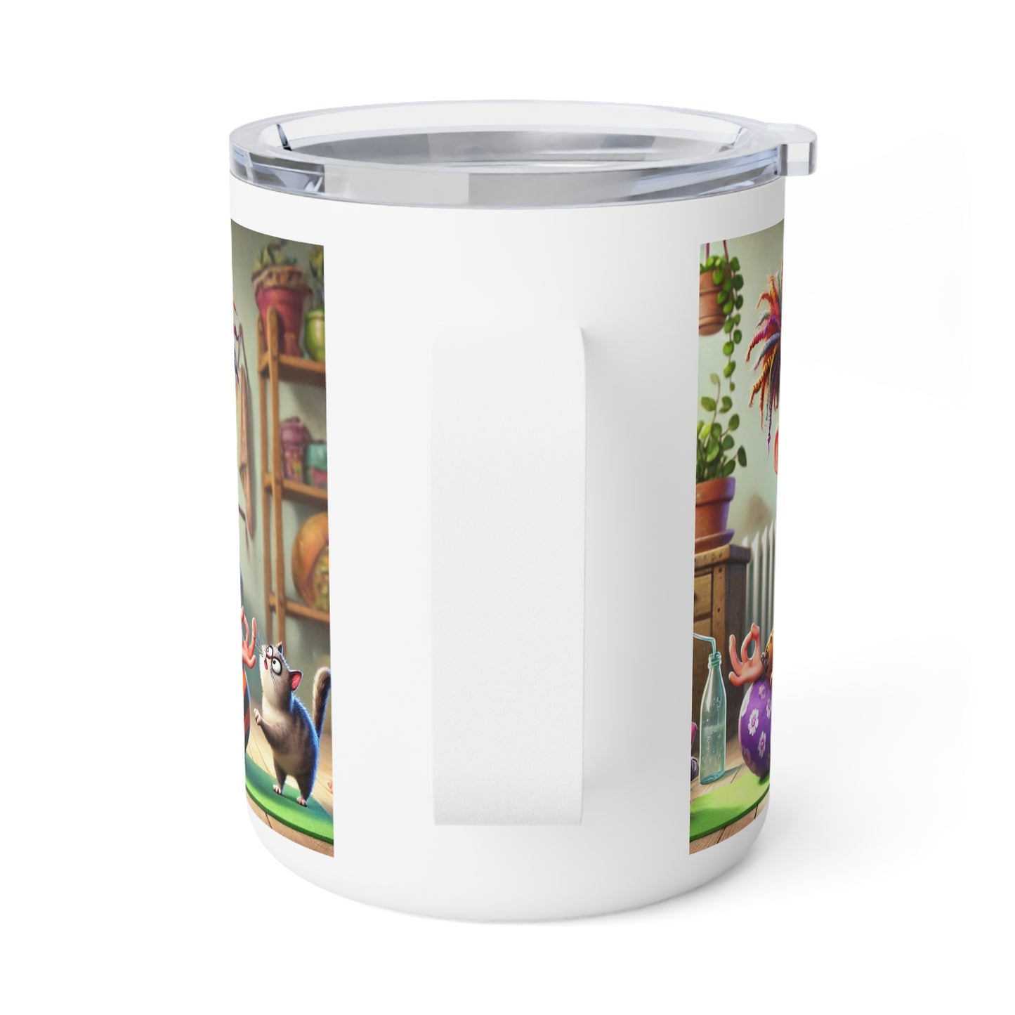Yoga Girl Insulated Mug