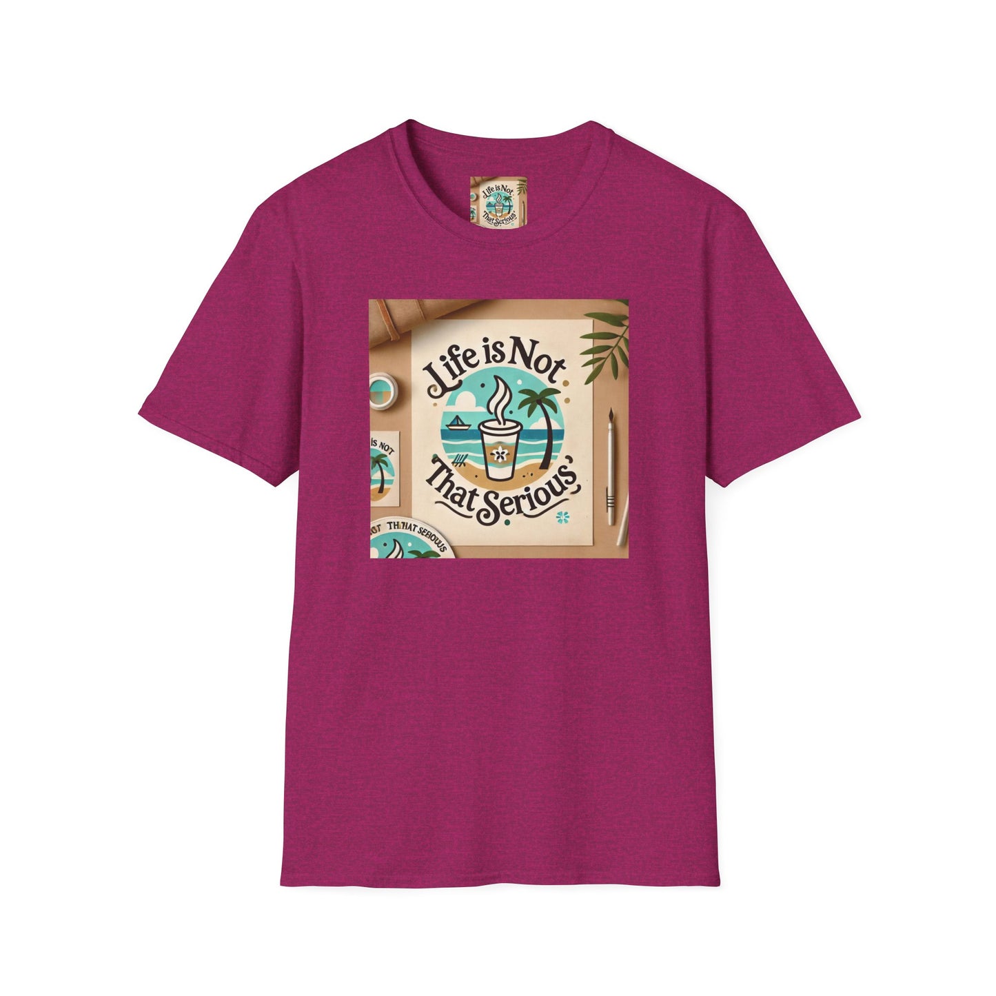 Casual Branded T-Shirt - Relax and Stress Free Lifestyle Inspiration